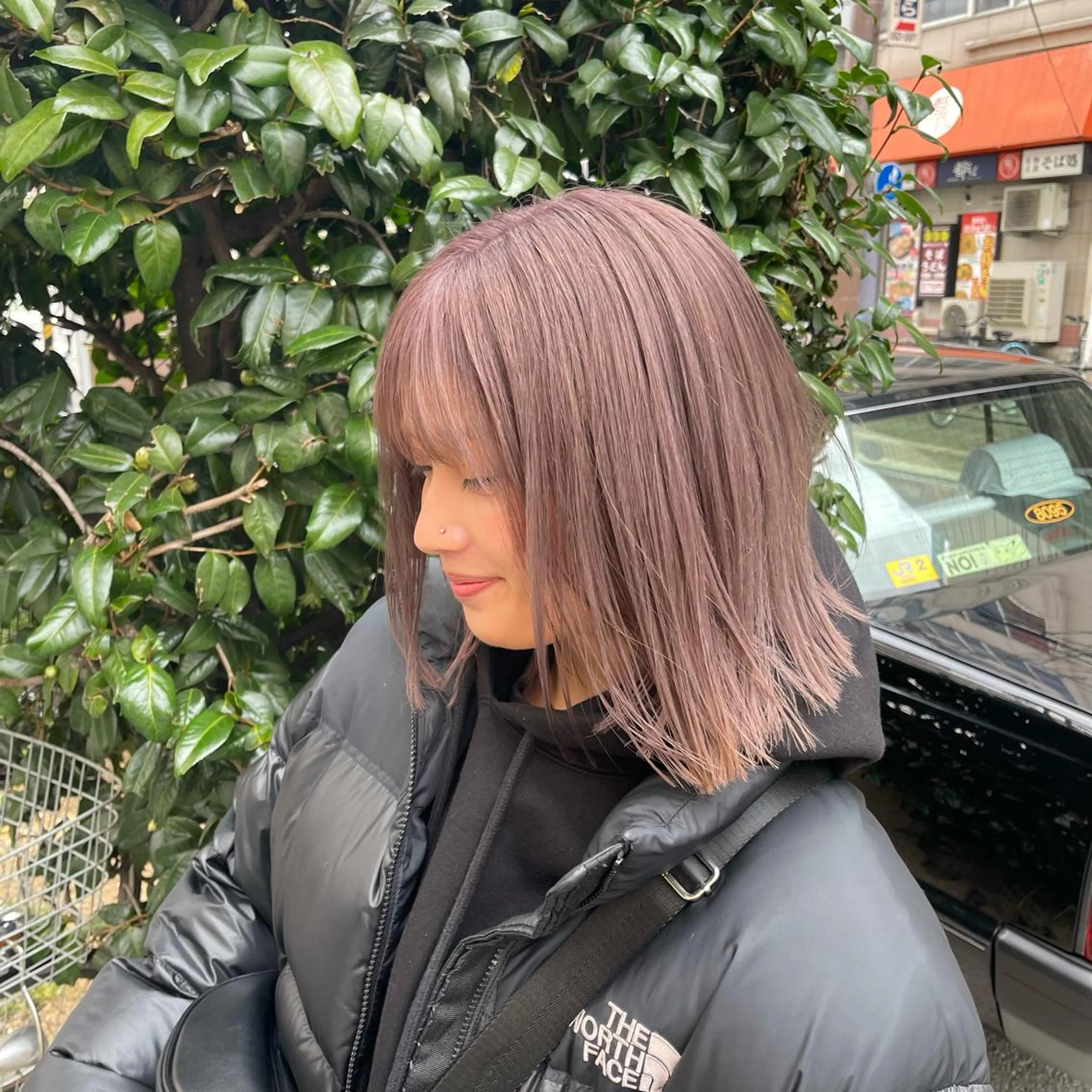 ミディアム ワンホンヘア ケラチン/Kaitoのヘアスタイル