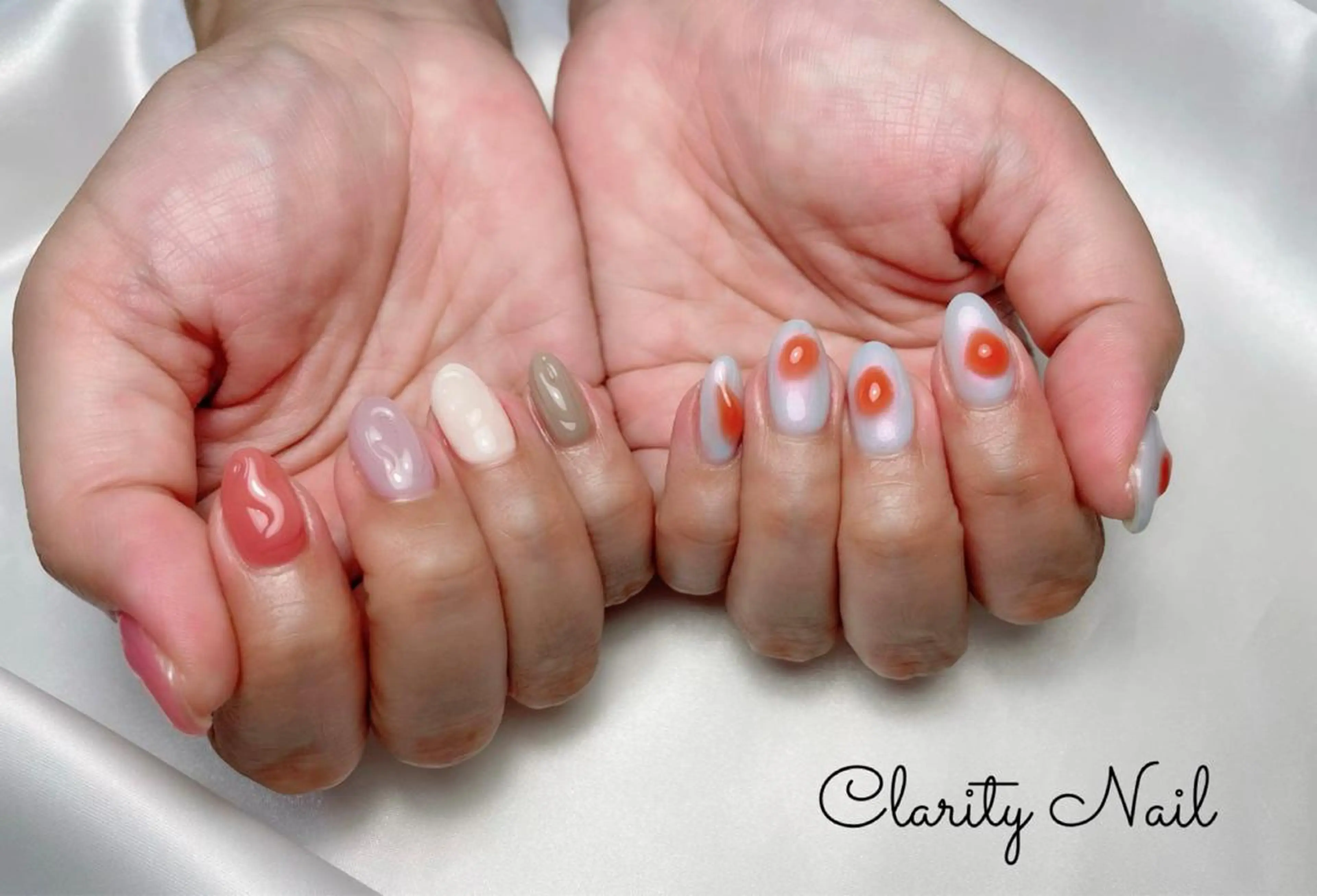ネイル アートネイル 持ち込み ハンドネイル Clarity Nailのネイルデザイン