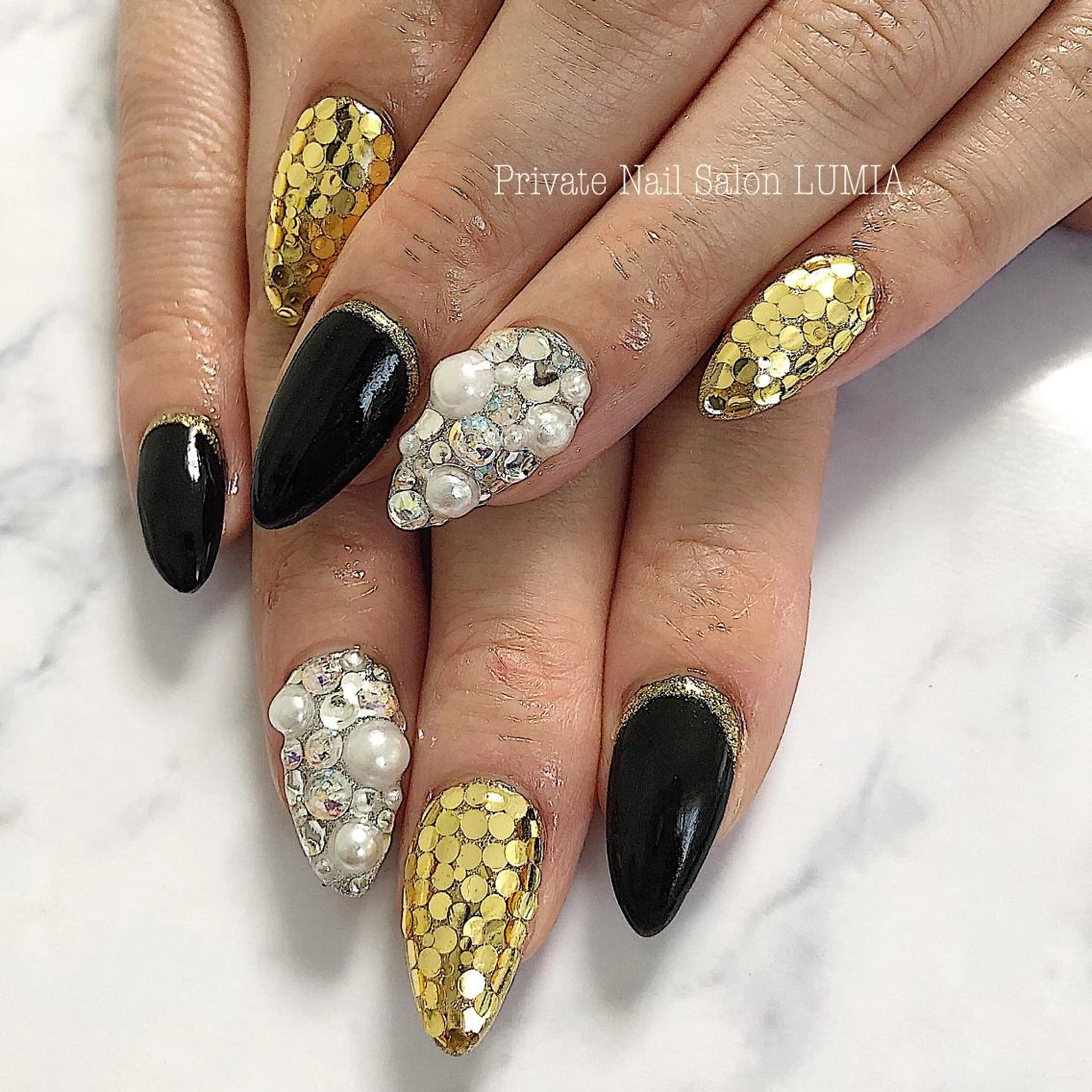 ネイル nail&eyelash Rine所属・Rine 放出 (リネ)のネイルデザイン