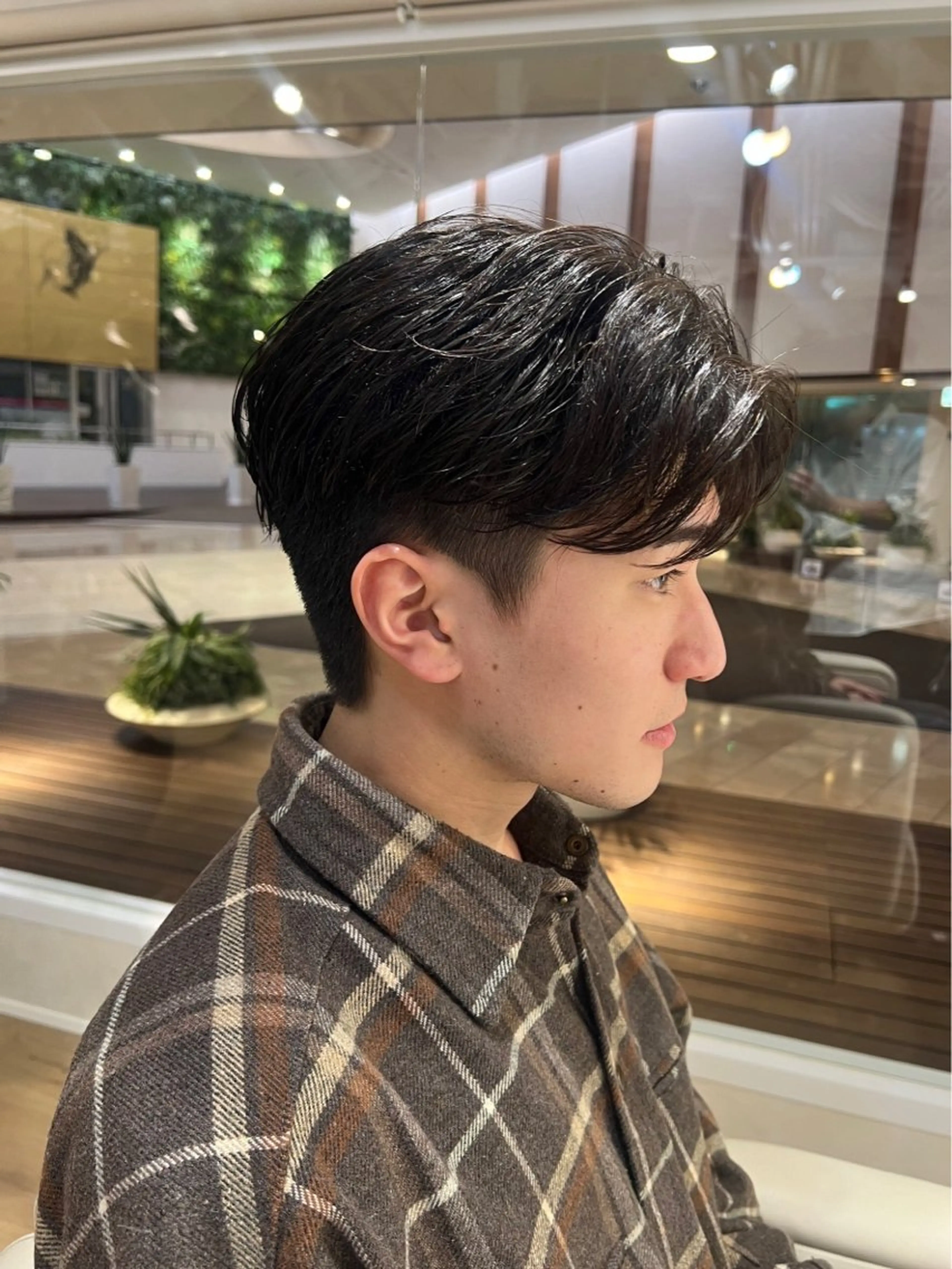 メンズカット＋ニュアンスパーマの写真