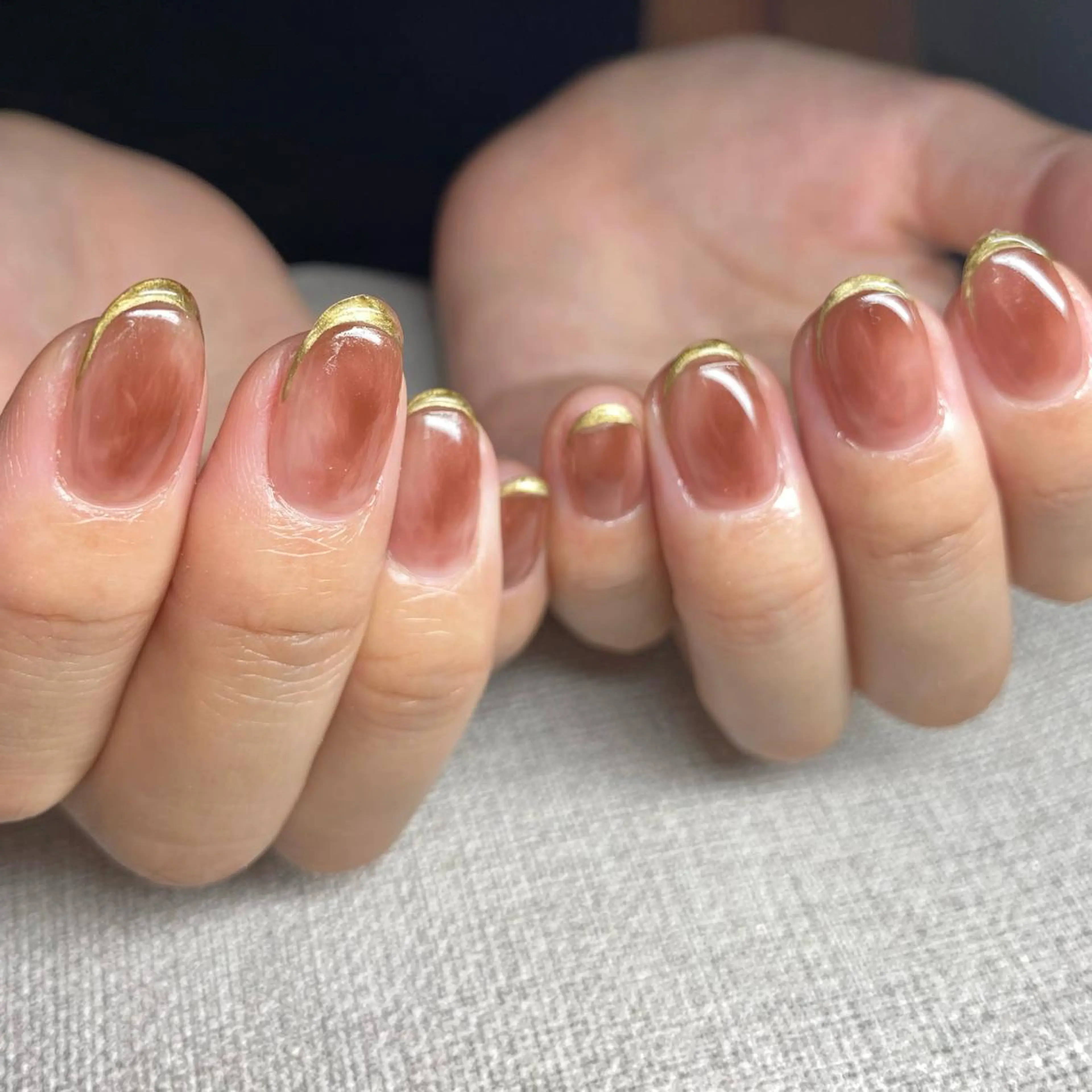 ネイル アートネイル ニュアンスネイル 春ネイル 夏ネイル ハンドネイル 山田 貴子のネイルデザイン