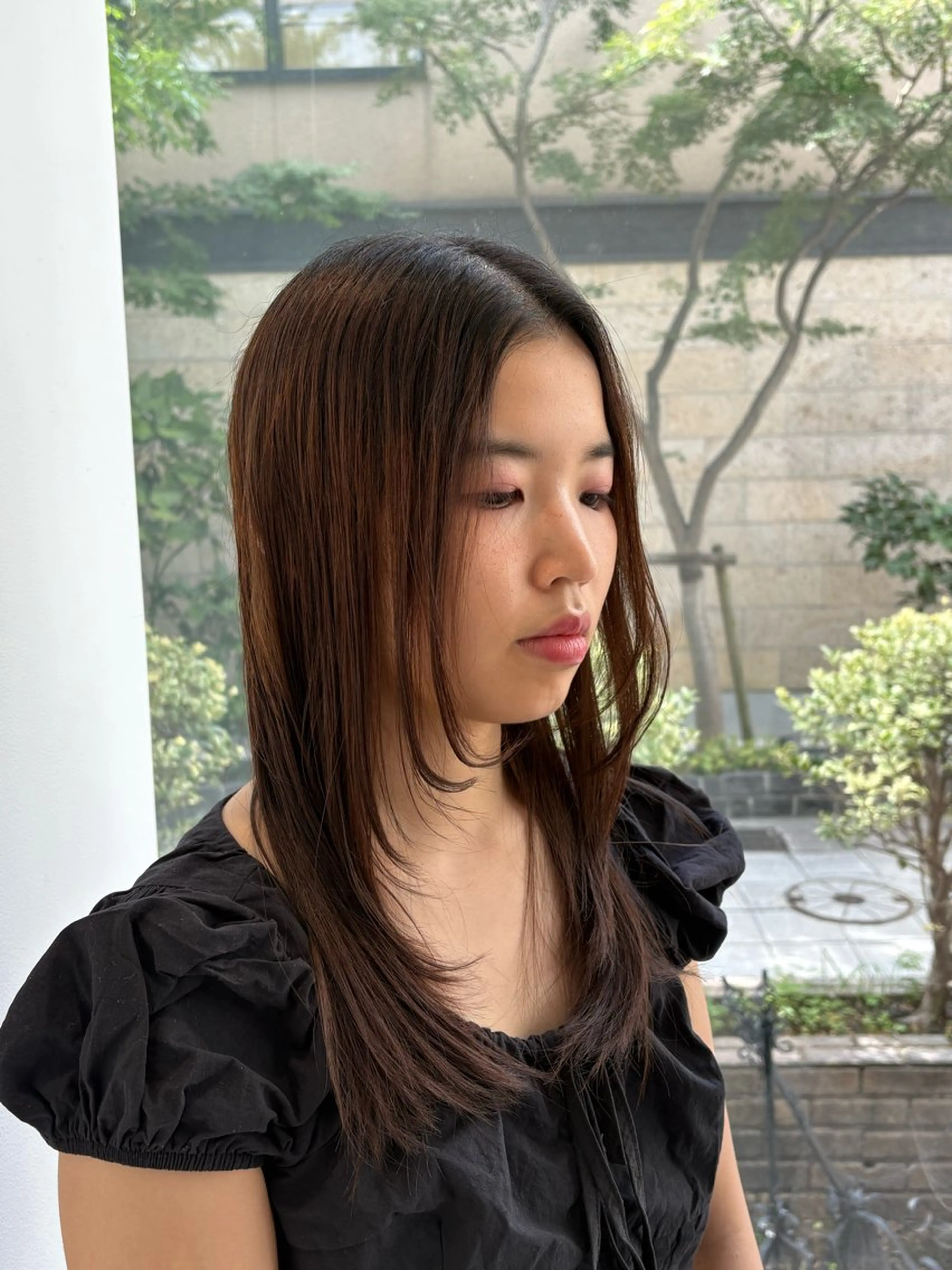 セミロング DECOR所属・DECOR ミネ ショウタロウのヘアスタイル