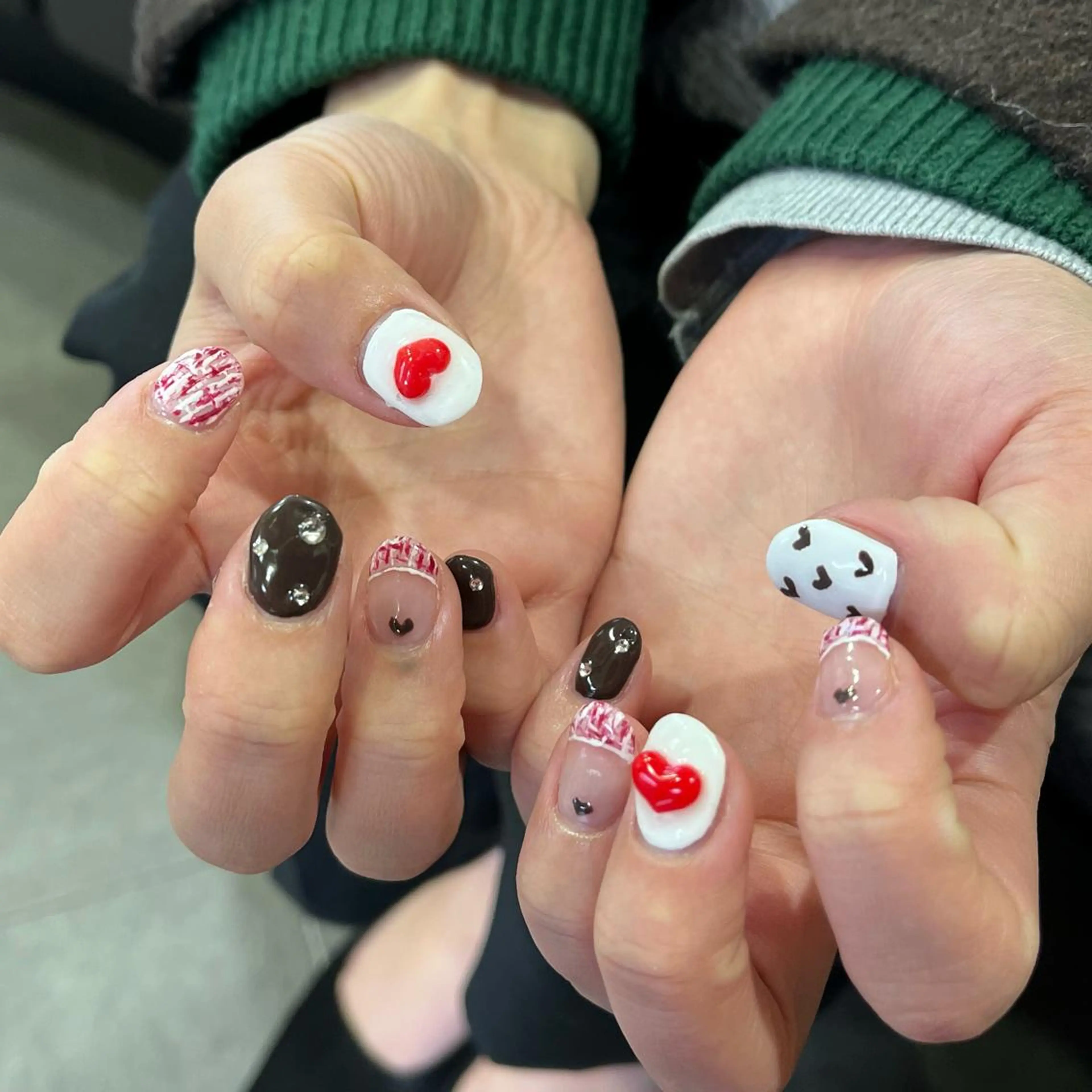 ネイル 海外girl🤎 透明感ベージュmaoのヘアスタイル