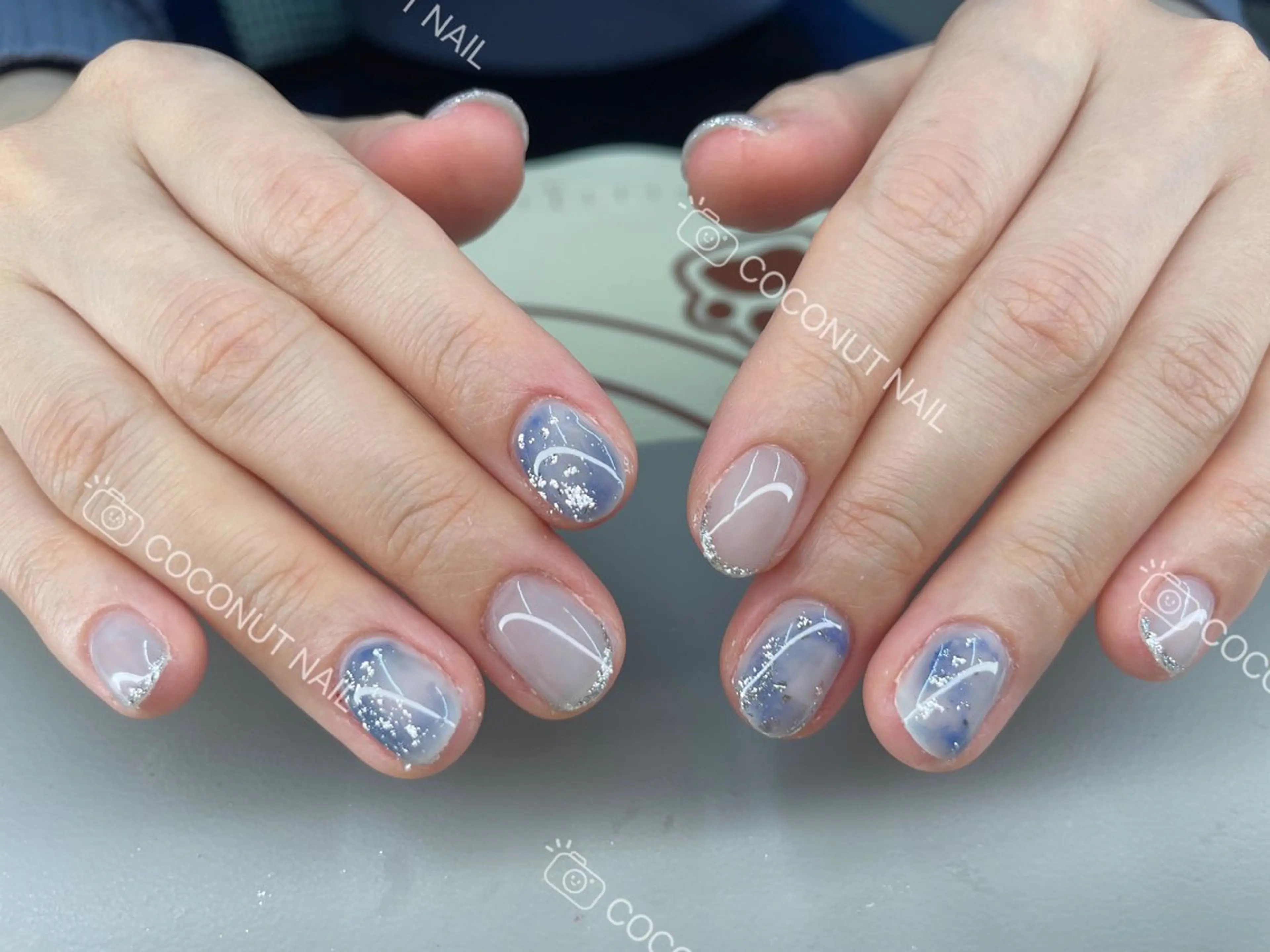 ネイル ハンドネイル 神田 ココナッツのネイルデザイン
