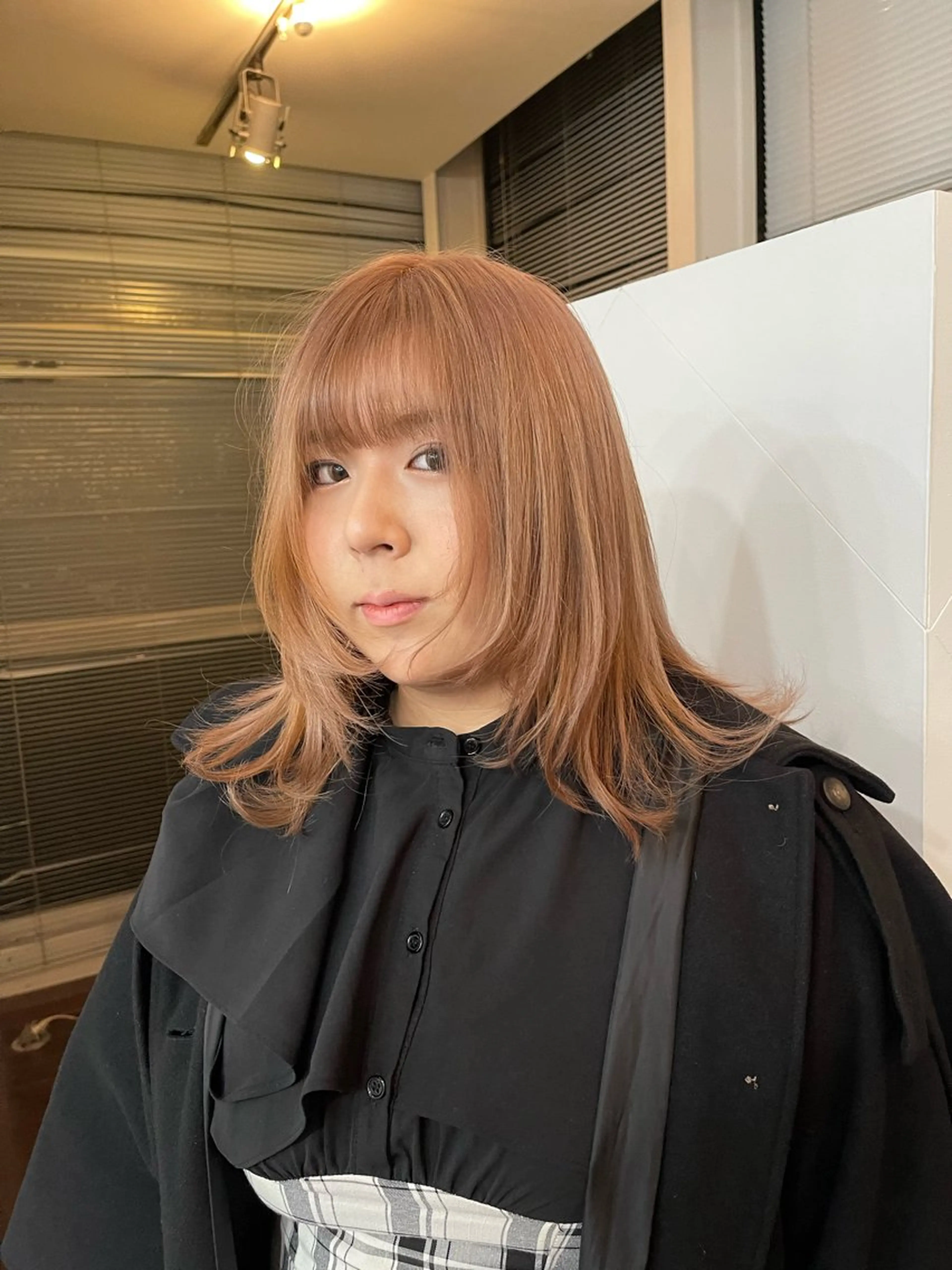 ミディアム ボブ/レイヤー /河内温太のヘアスタイル