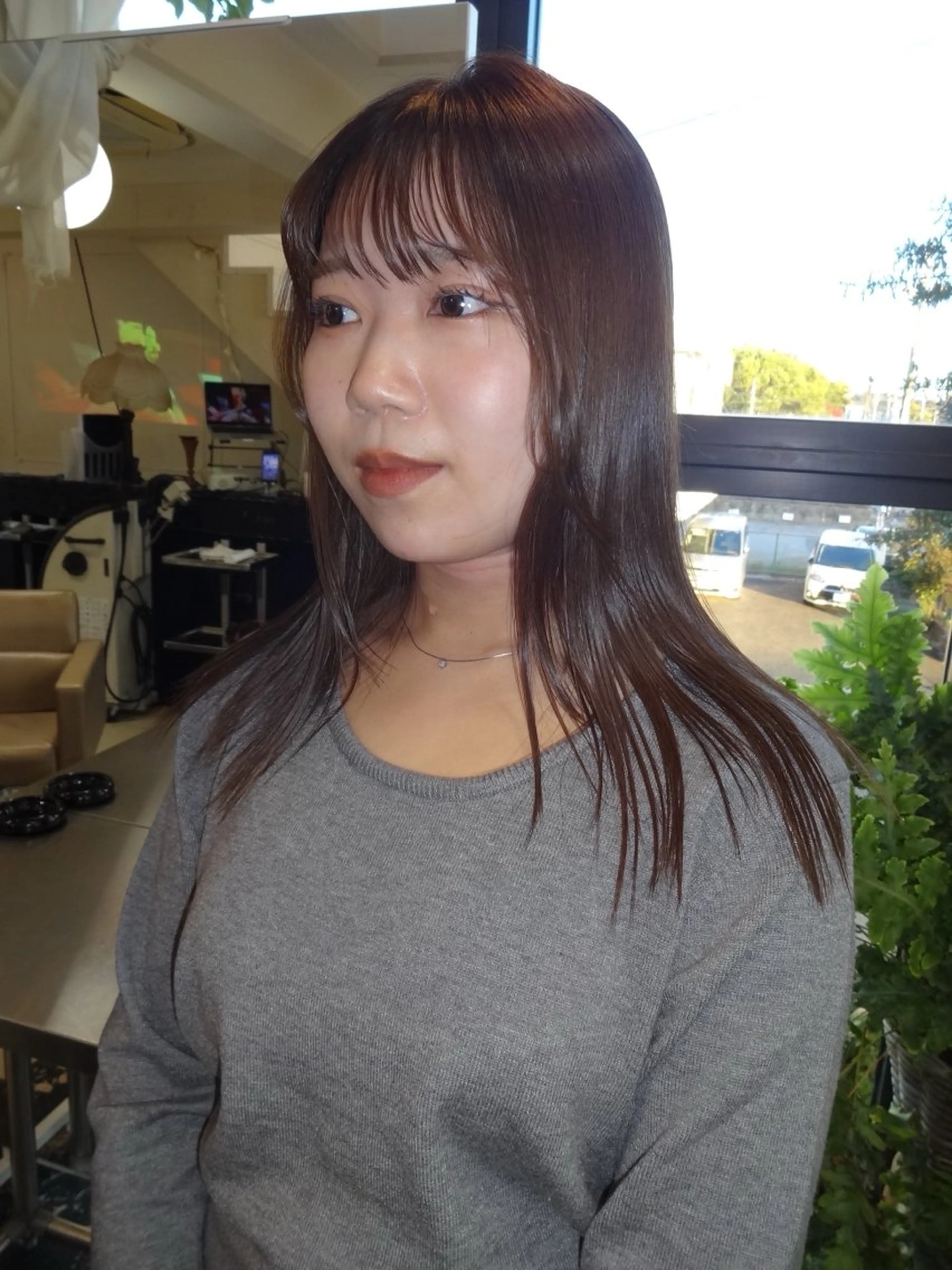 セミロング カラー 太田 妃香/岡崎美容室のヘアスタイル