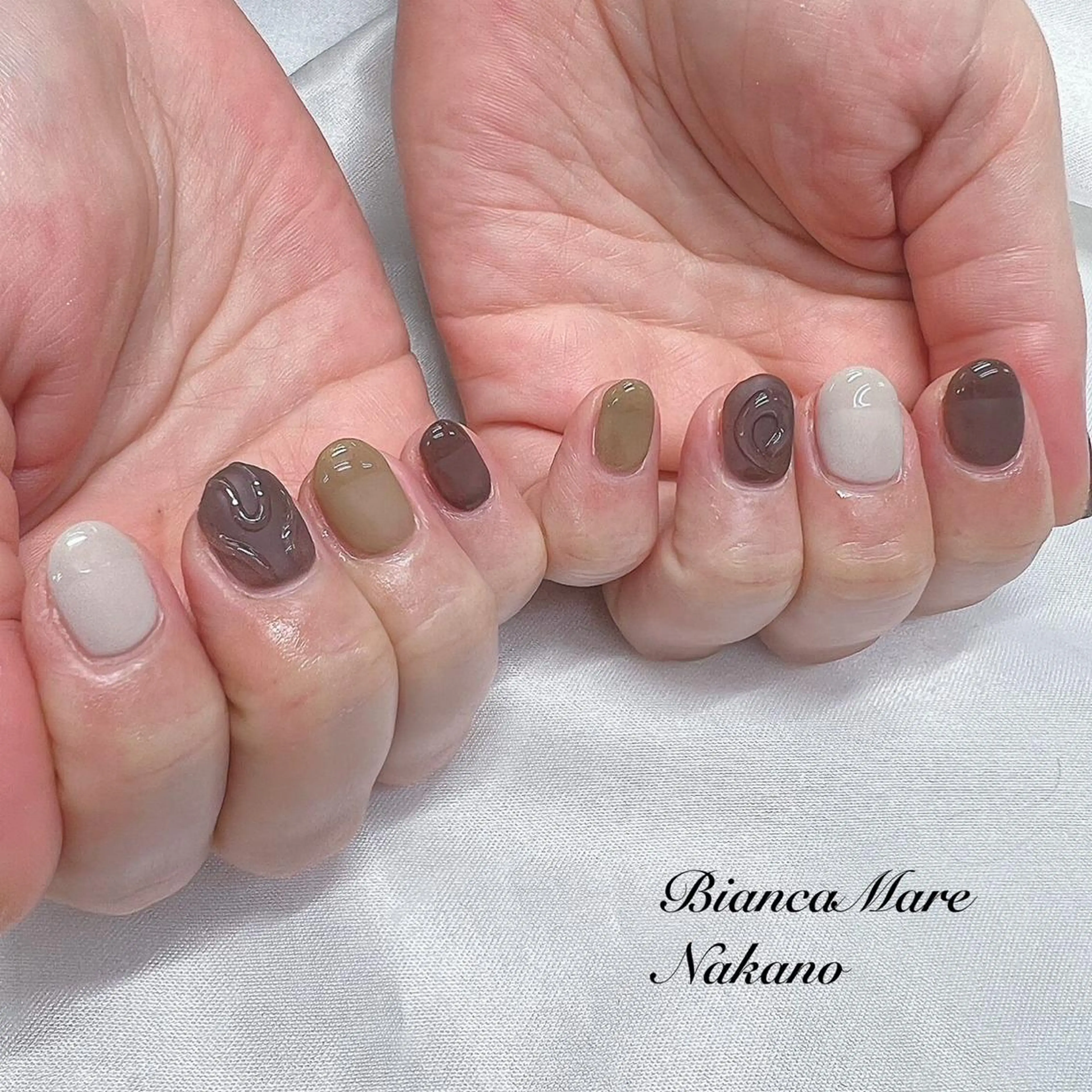 ネイル ハンドネイル カワグチ/ Bianca中野のネイルデザイン