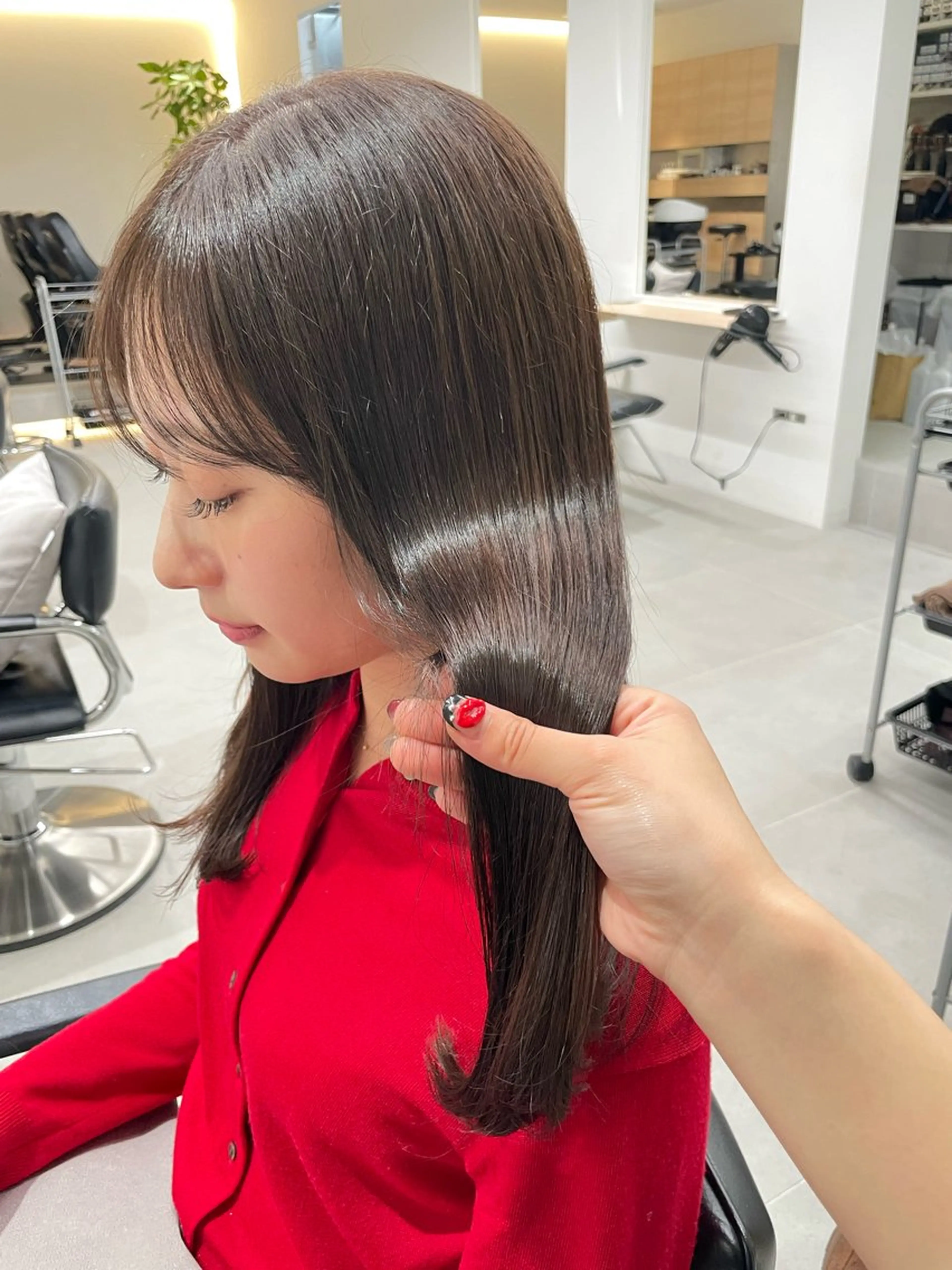 ロング an🦋ショートボブ 【蔵前】のヘアスタイル