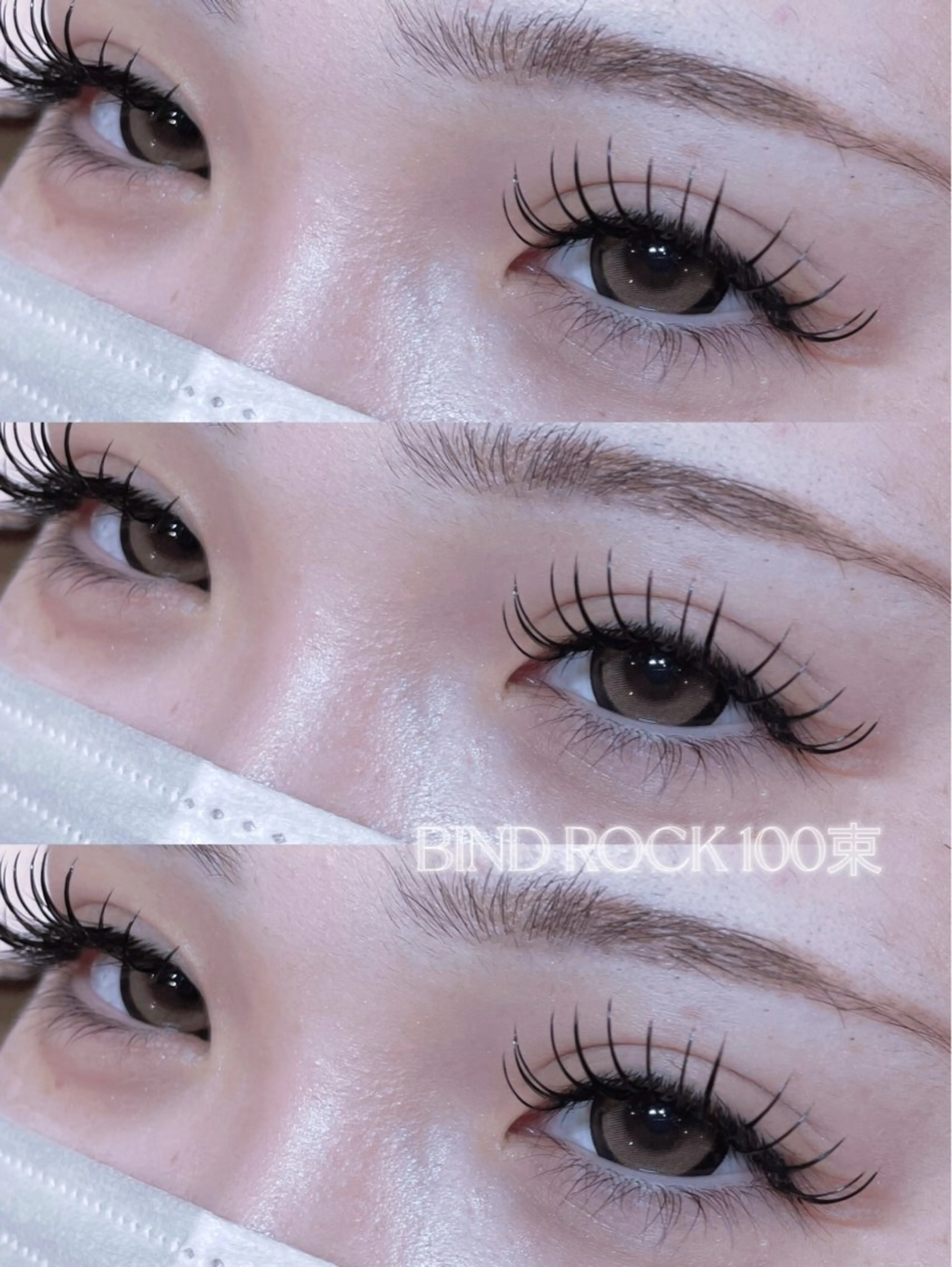 マツエク・マツパ バインドロック 束感まつ毛 マツエク eyelash🩶 "YUMEKO"のマツエク・マツパデザイン