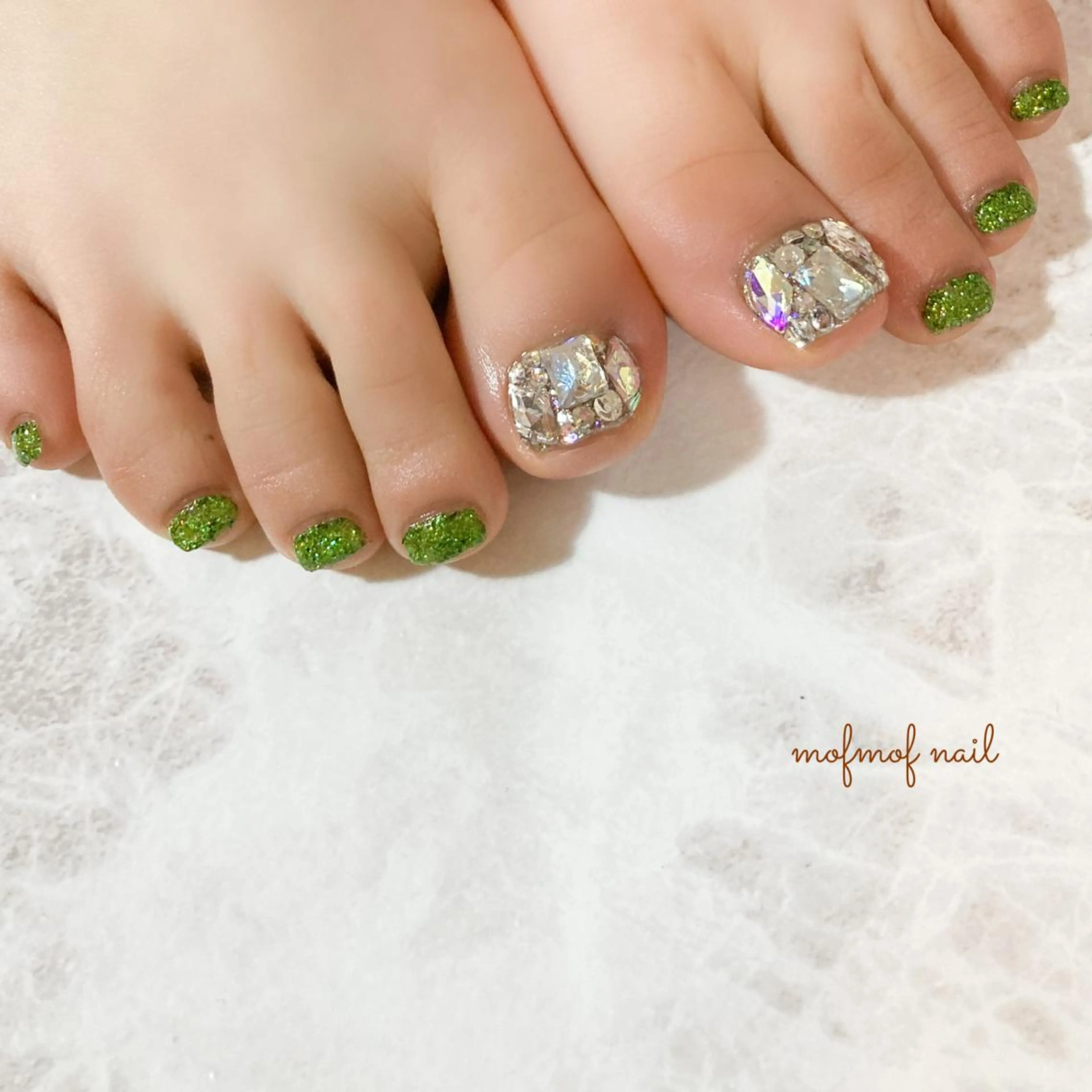ネイル フットネイル mofmofnail 🌿shimizuのネイルデザイン