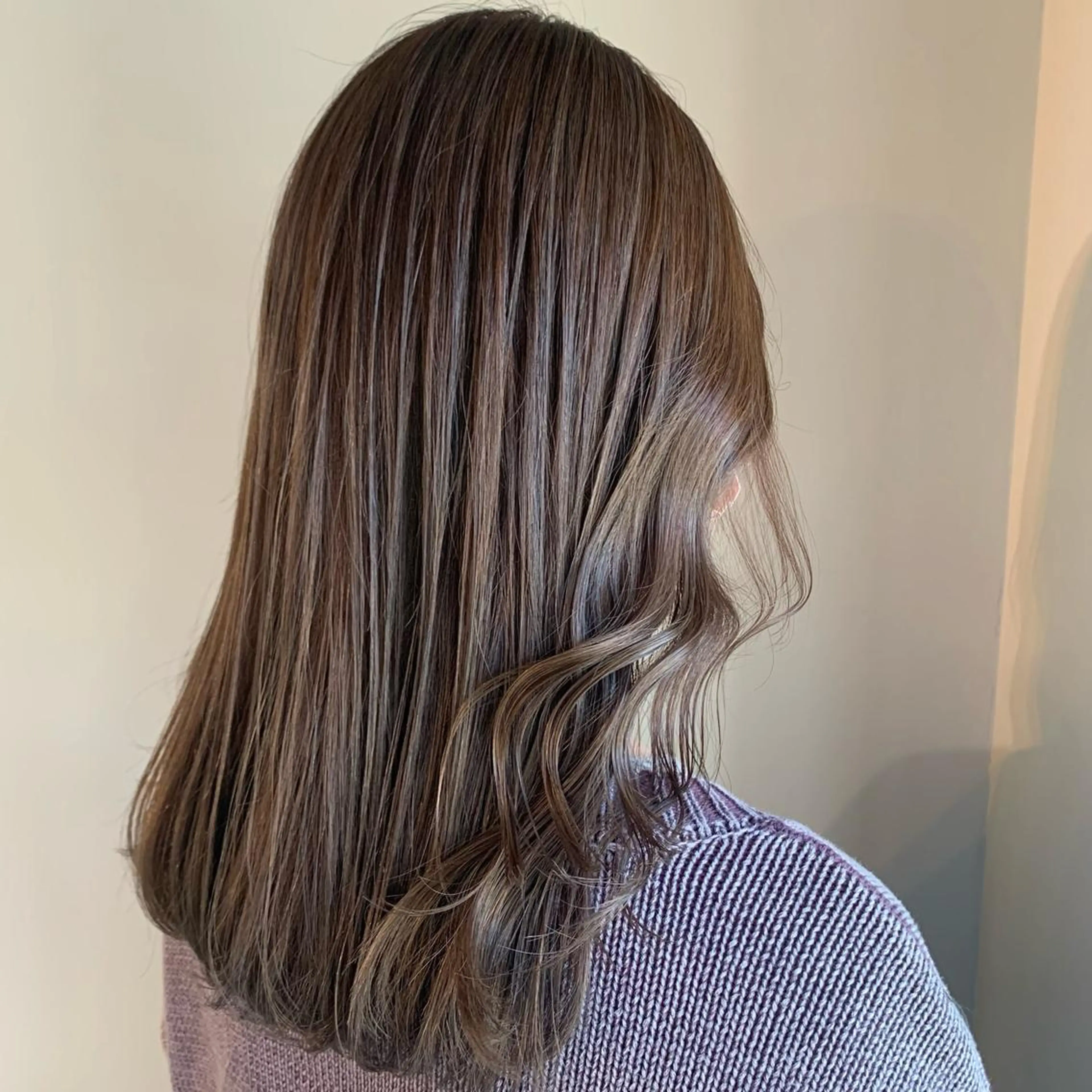 セミロング カラー セミロングパーマ バレイヤージュ ブリーチ ケアブリーチ ダブルカラー カット ヘアカラー トリートメント ☀️Luana☀️ 公式/大通のヘアスタイル