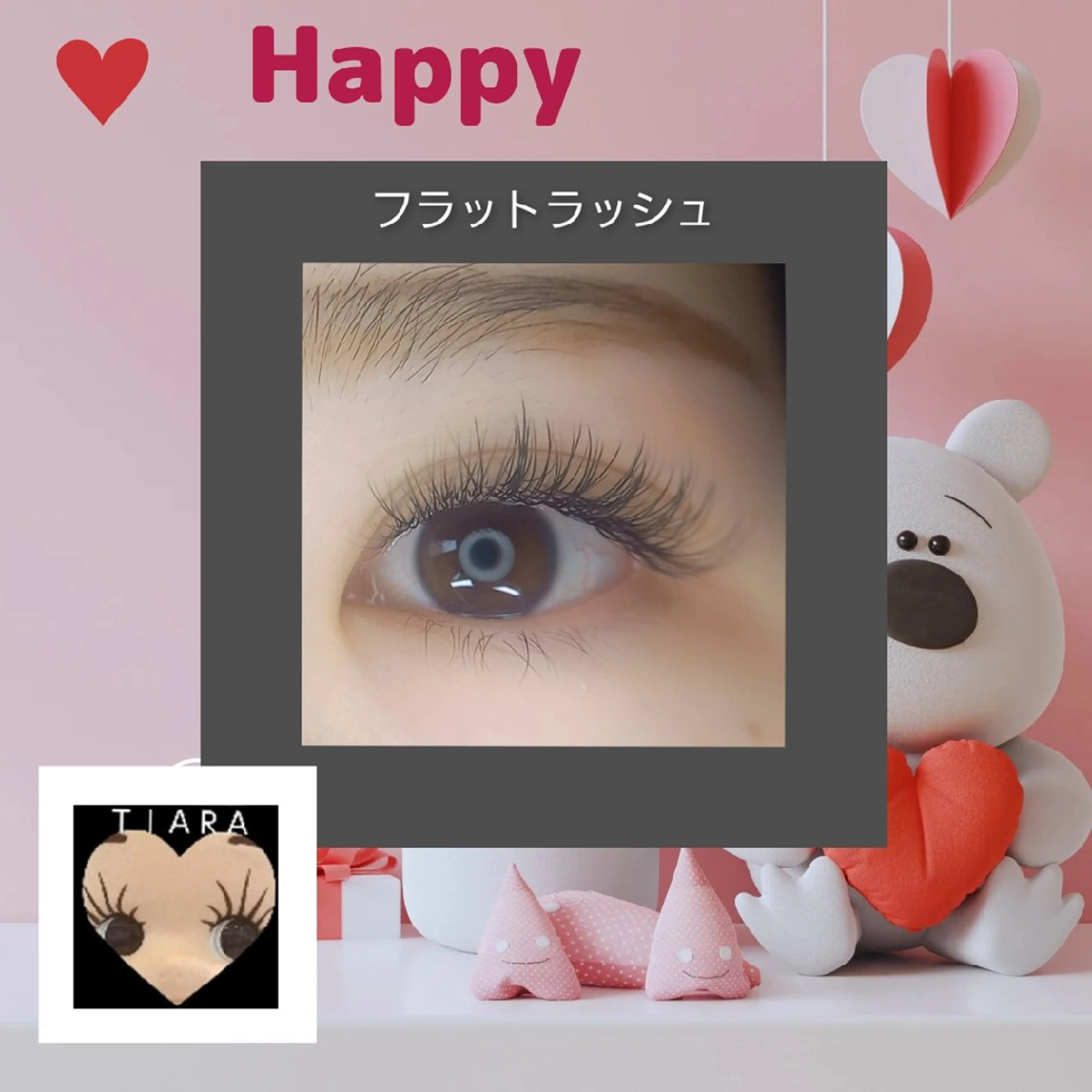 マツエク・マツパ マツエク 💡次世代LED -TIARA💡のマツエク・マツパデザイン