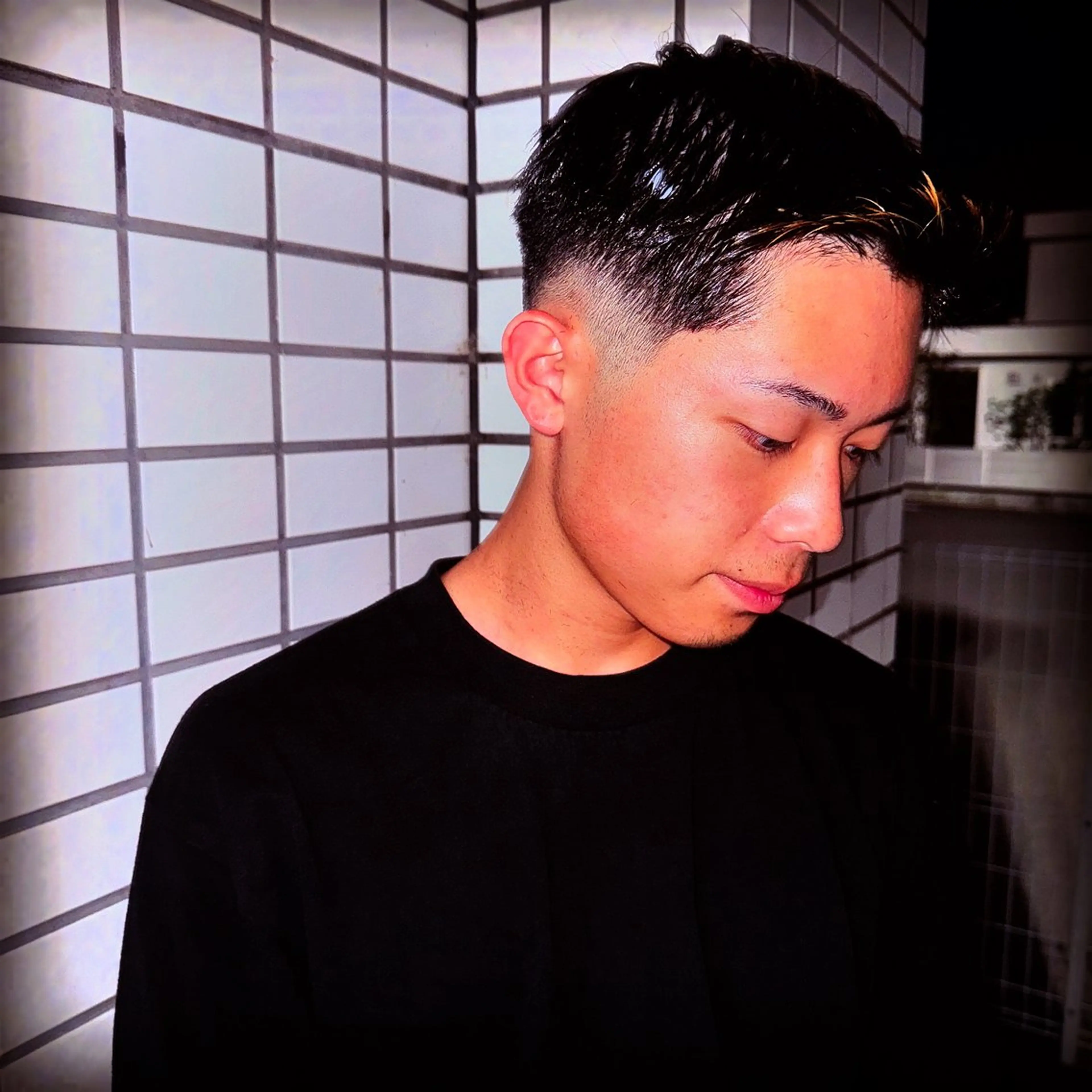 ショート メンズ フェードカット eir Luxe所属・カットマン大北 ですのヘアスタイル