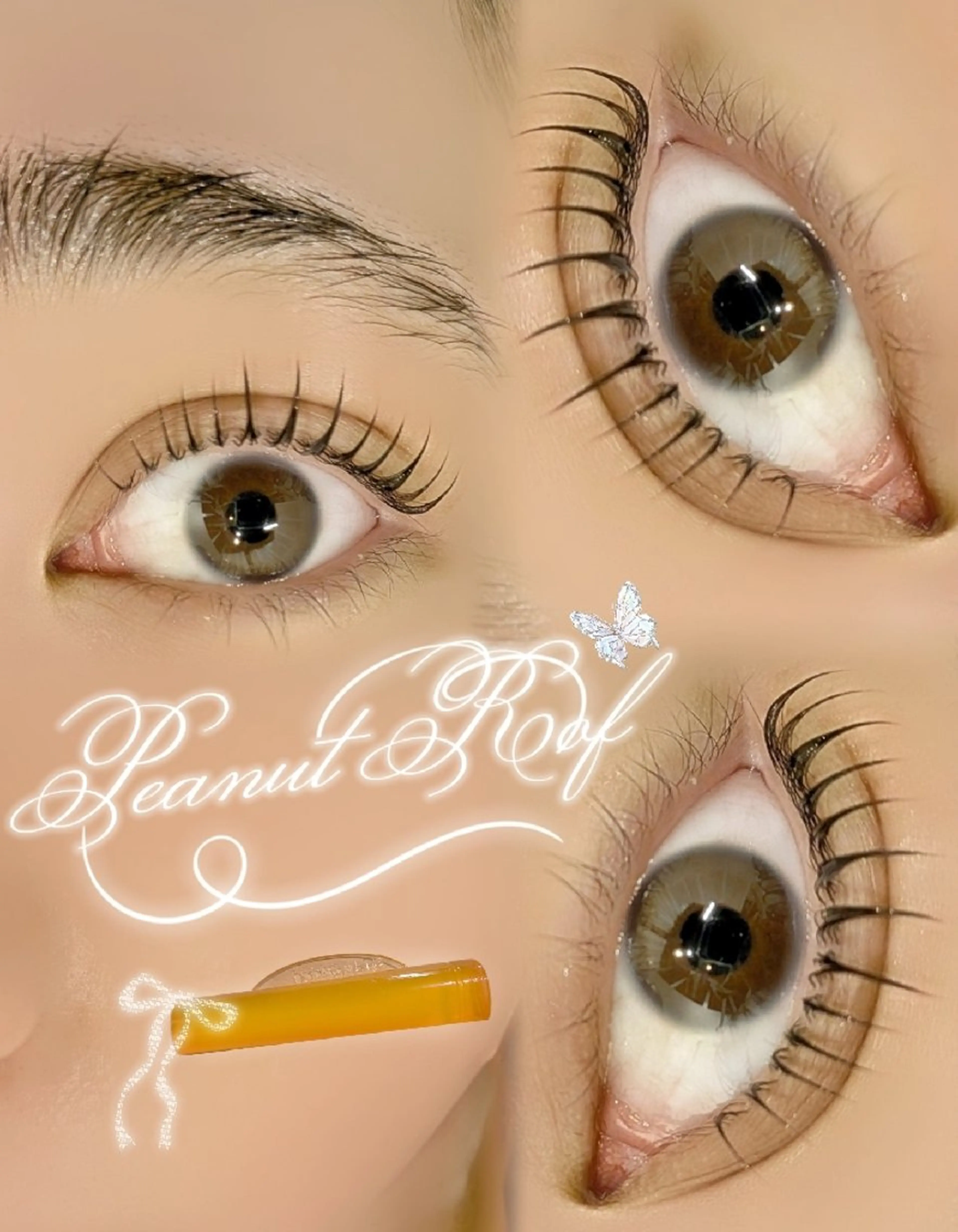 【ラッシュリフト】どちらか選べる️⭕根元から丸く立ち上げor毛先まで丸くなるCカール❄️🫧束感仕上げ💎の写真