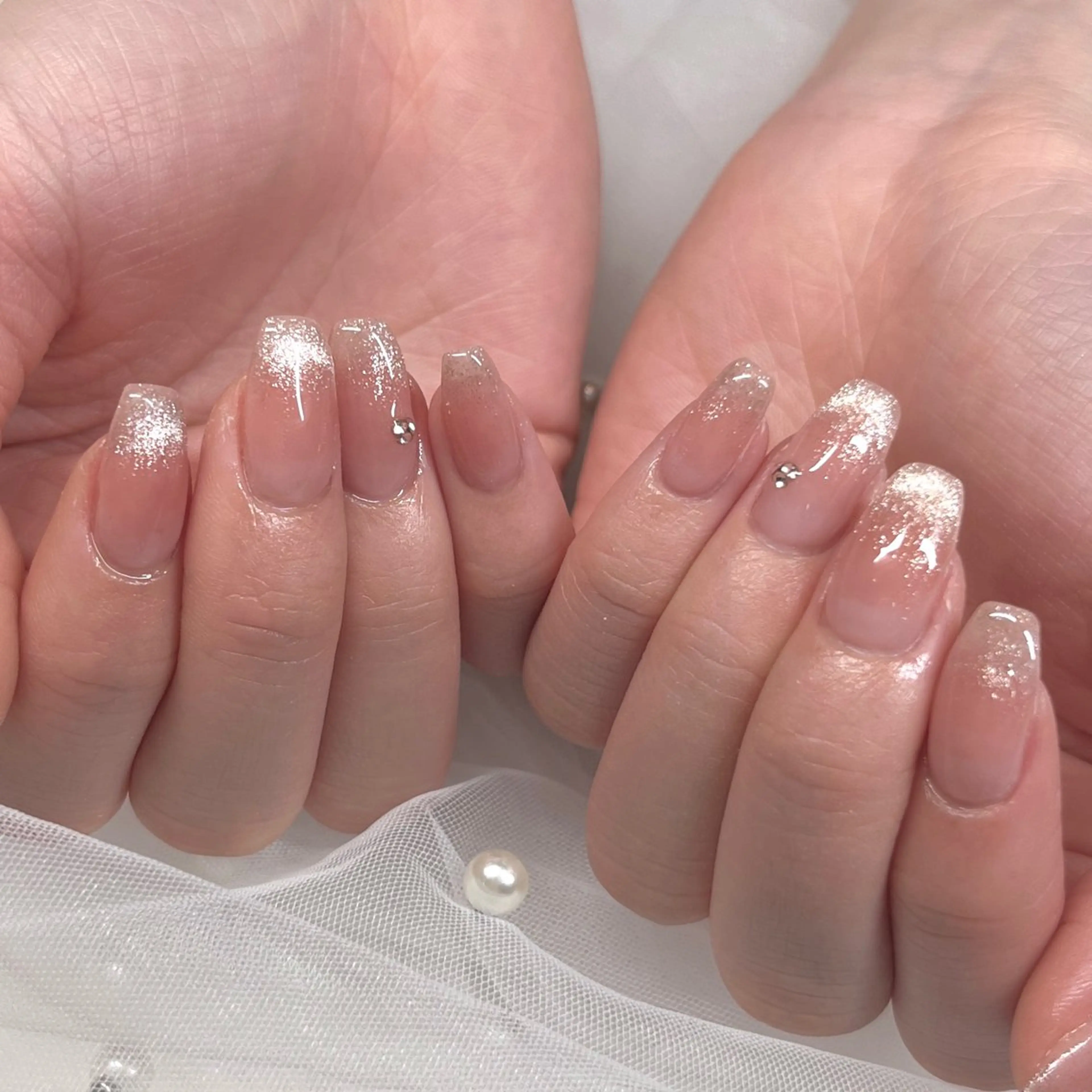 ネイル チークネイル エルバイノリコ加藤 パラジェル取り扱い店のネイルデザイン