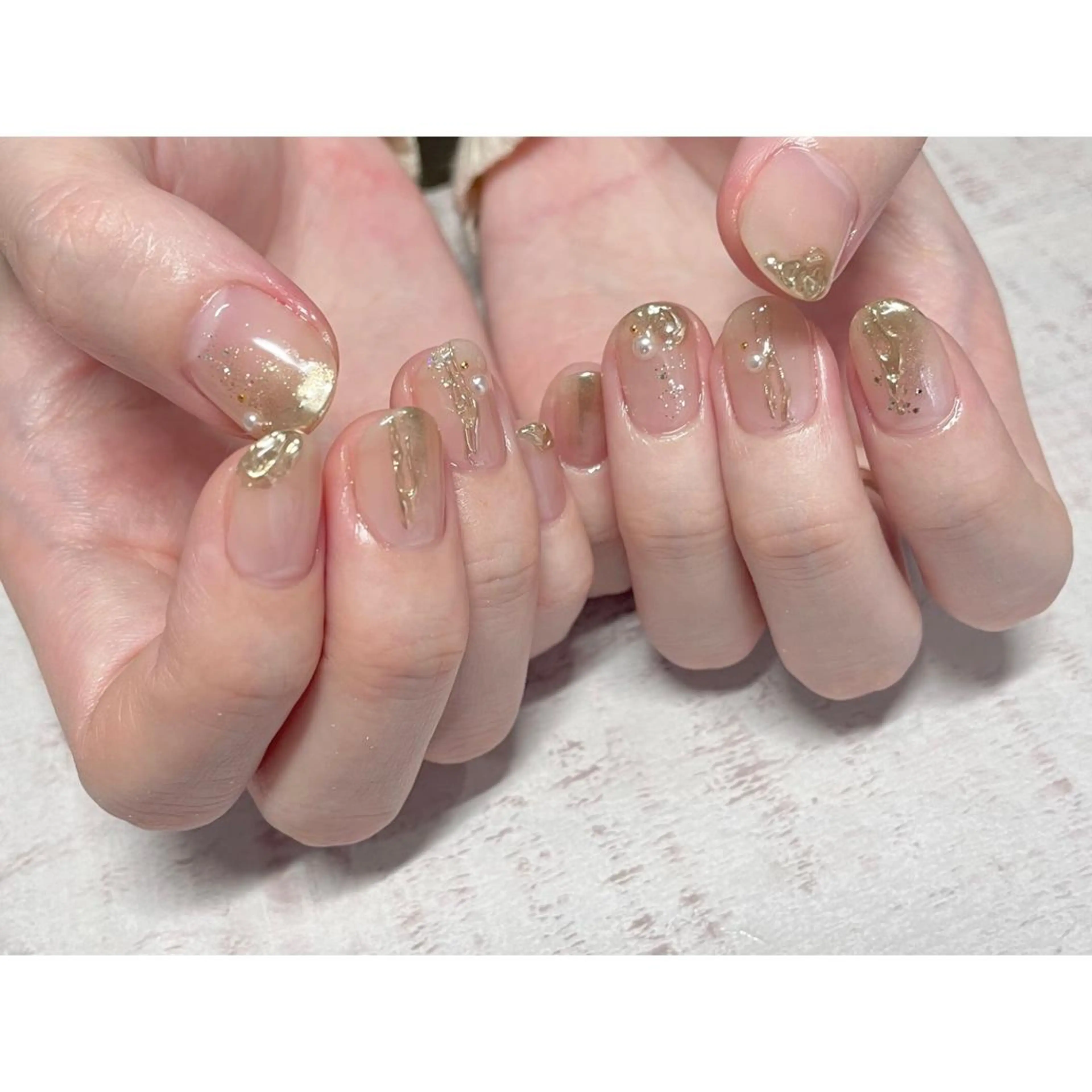 ネイル 𖡼 yumenoのネイルデザイン