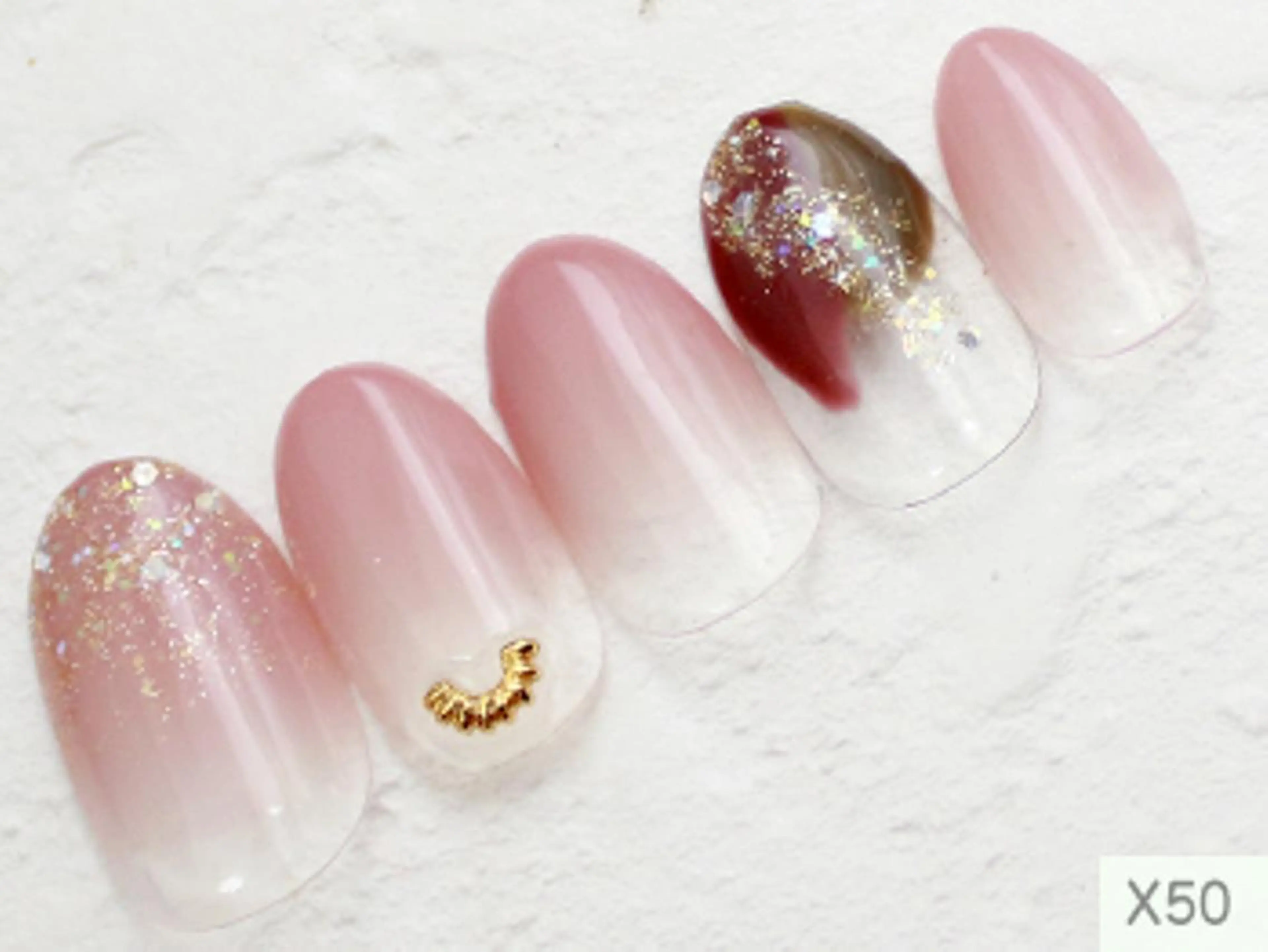 ネイル アートネイル ジェルネイル マグネットネイル 🤍 Janのネイルデザイン