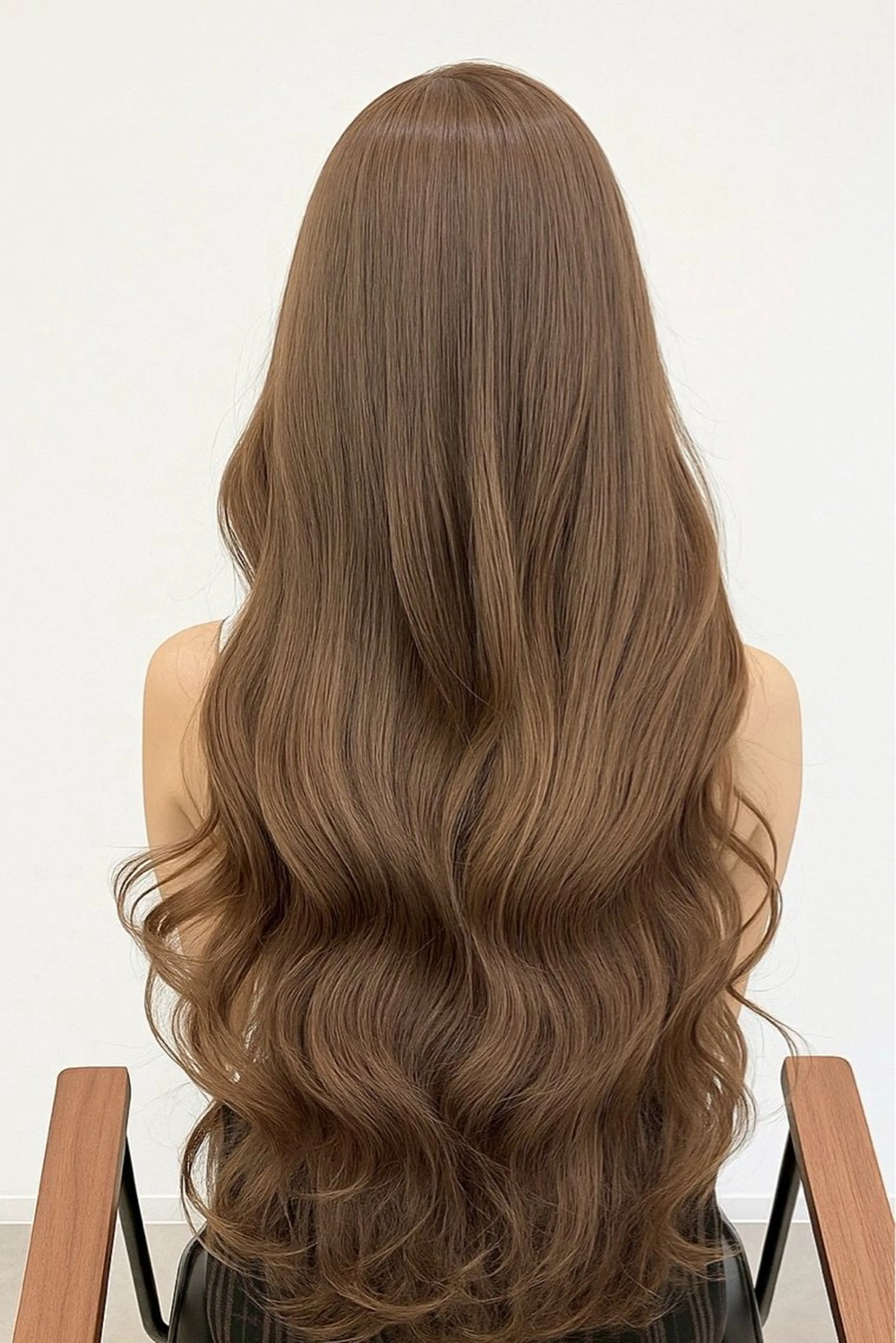 ロング カット ヘアカラー うる艶＆縮毛矯正 ⟡.·小林理菜⟡.·のヘアスタイル