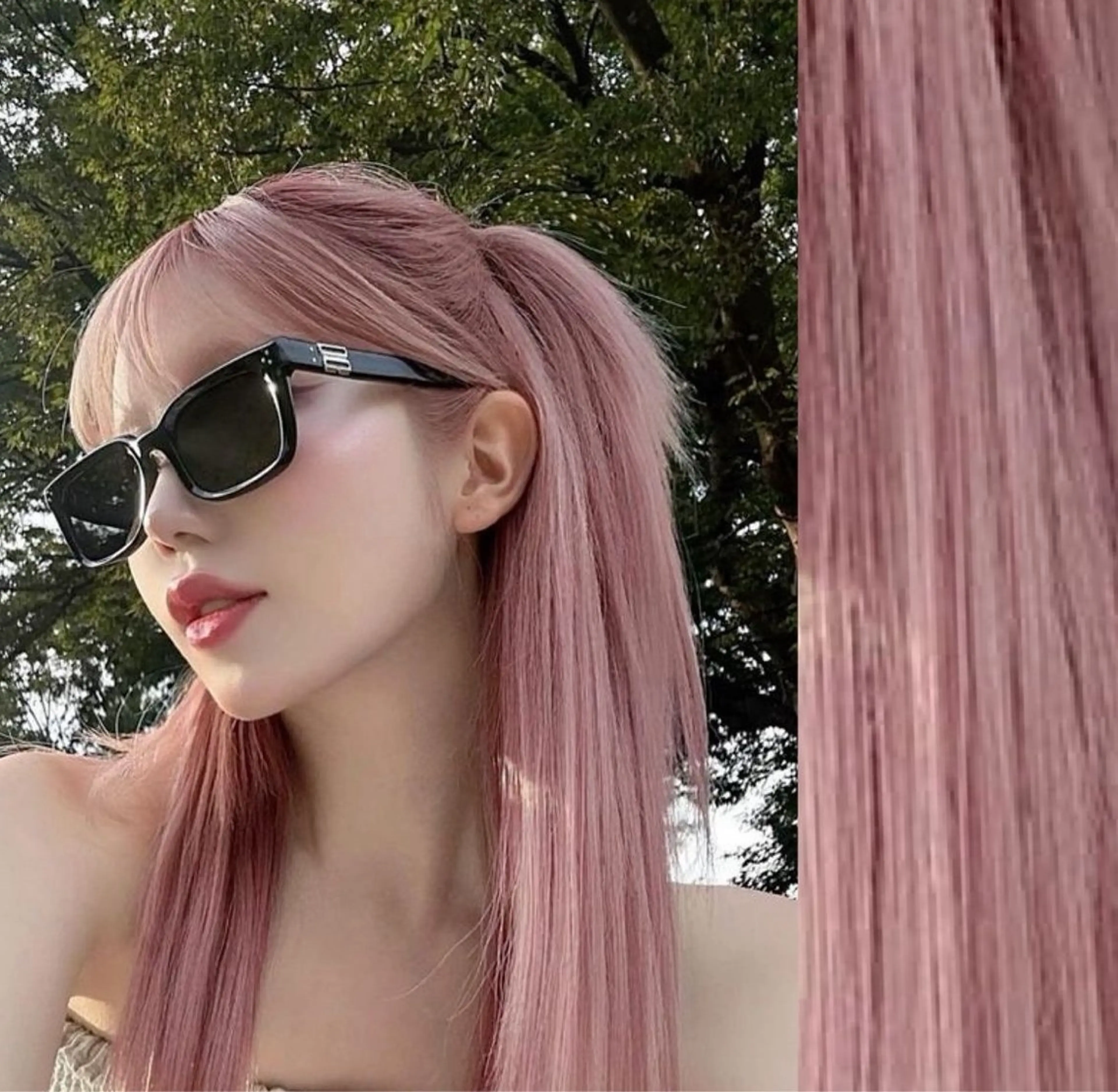 【 ‎‪‎ 人気No.2‬🌷‘’】暖色カラーしたい方に！🎀 全頭ブリーチ+オンカラー+ダメージ補修トリートメントの写真