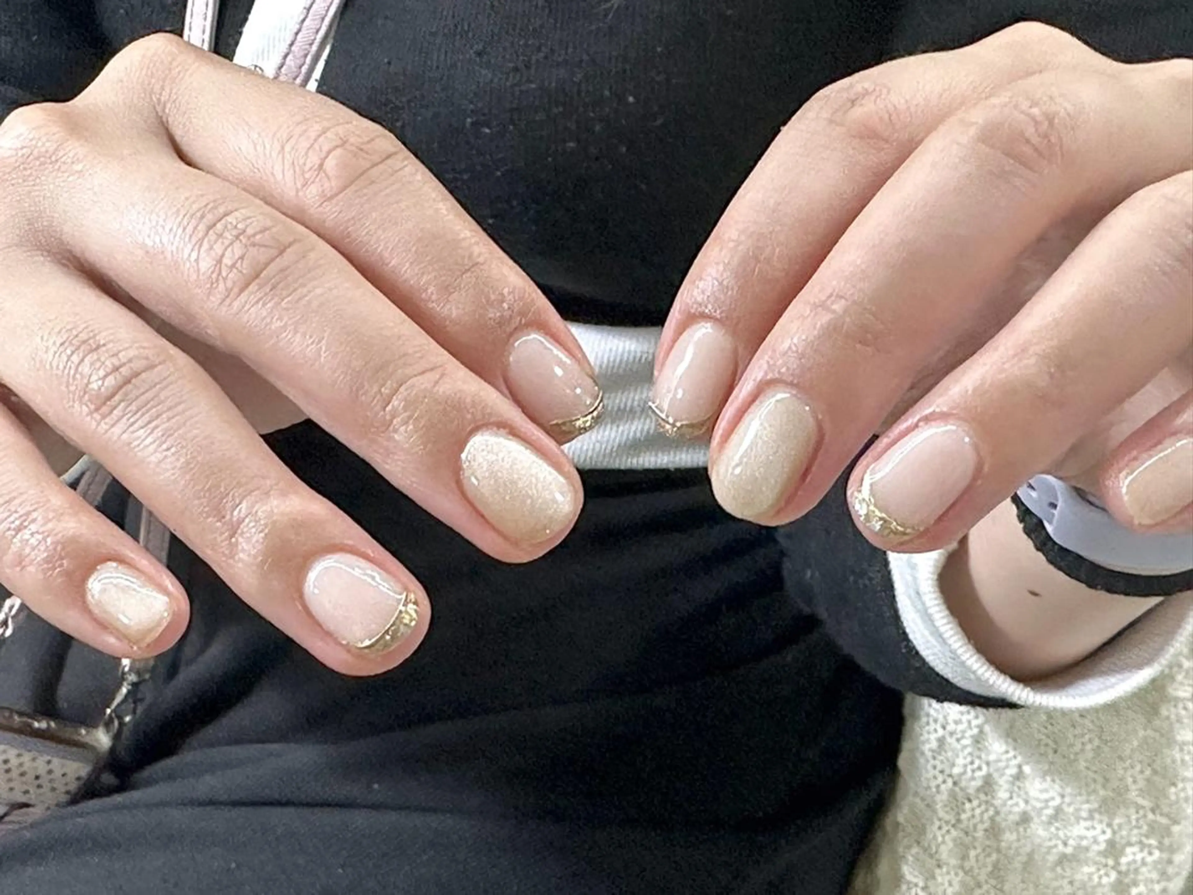 ネイル ハンドネイル 🦋y y Nail 🤍のネイルデザイン