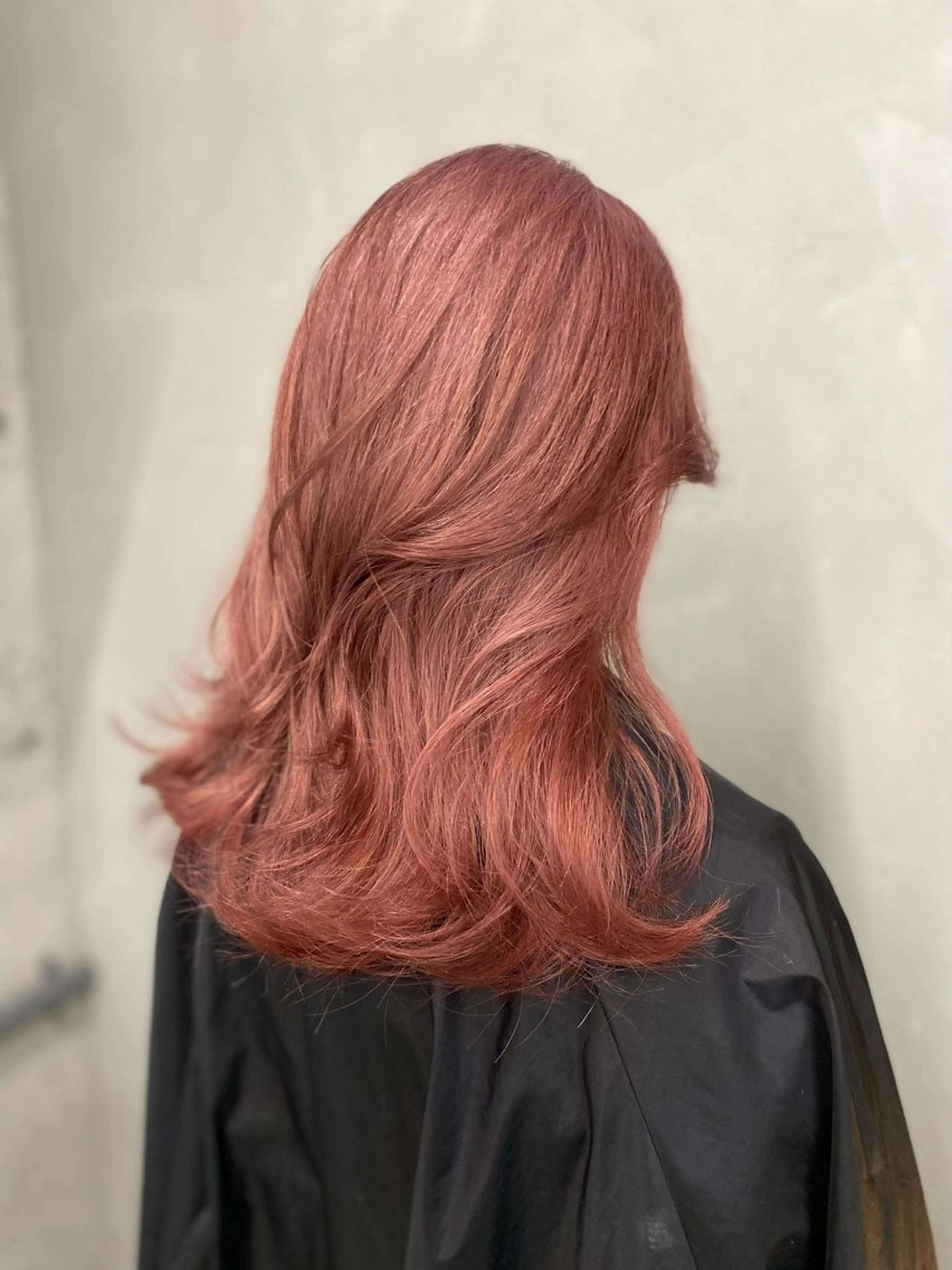 セミロング カラー カット ヘアカラー レイヤー/柔色 カラー/SAkiのヘアスタイル