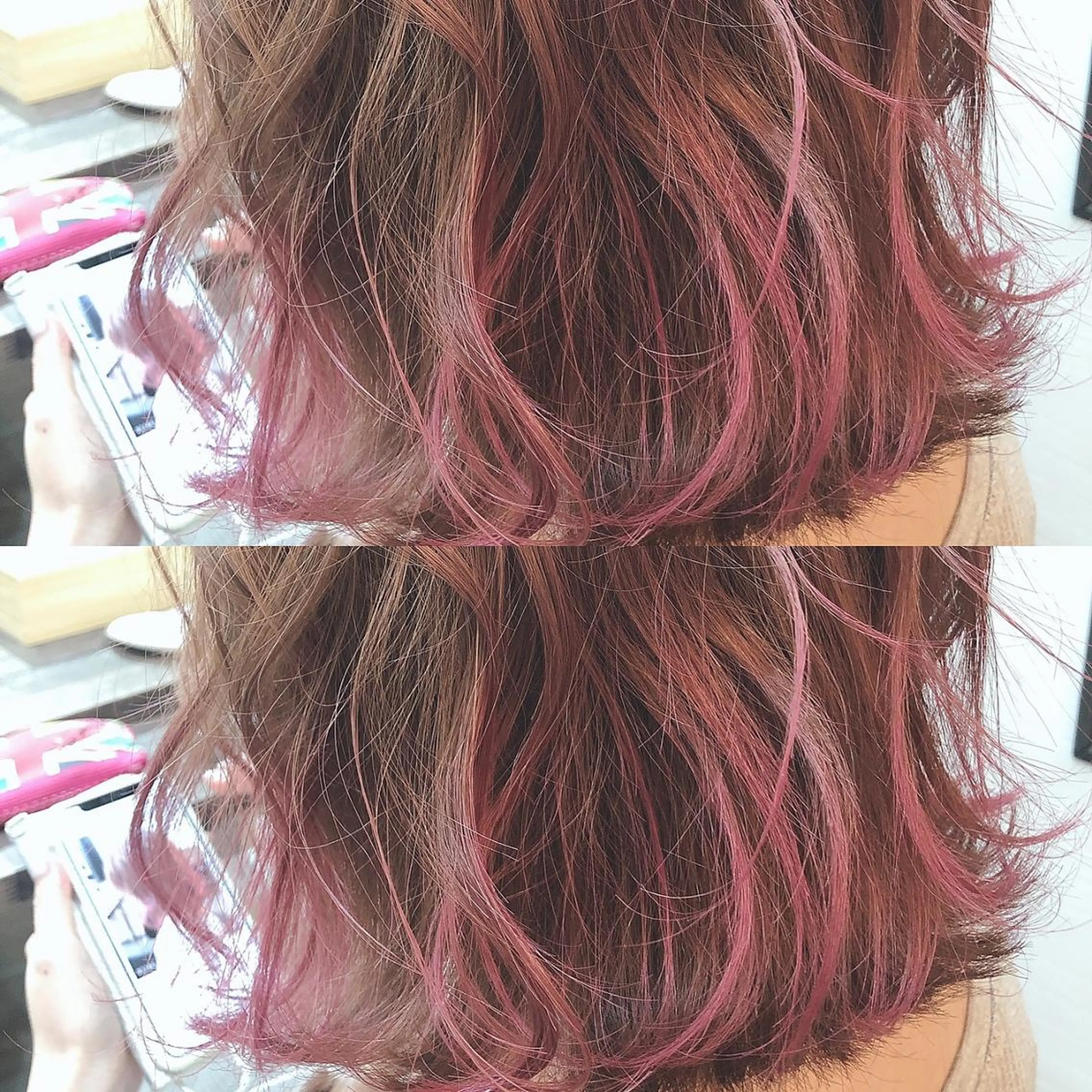 セミロング LANI NAKAZAKIのヘアスタイル