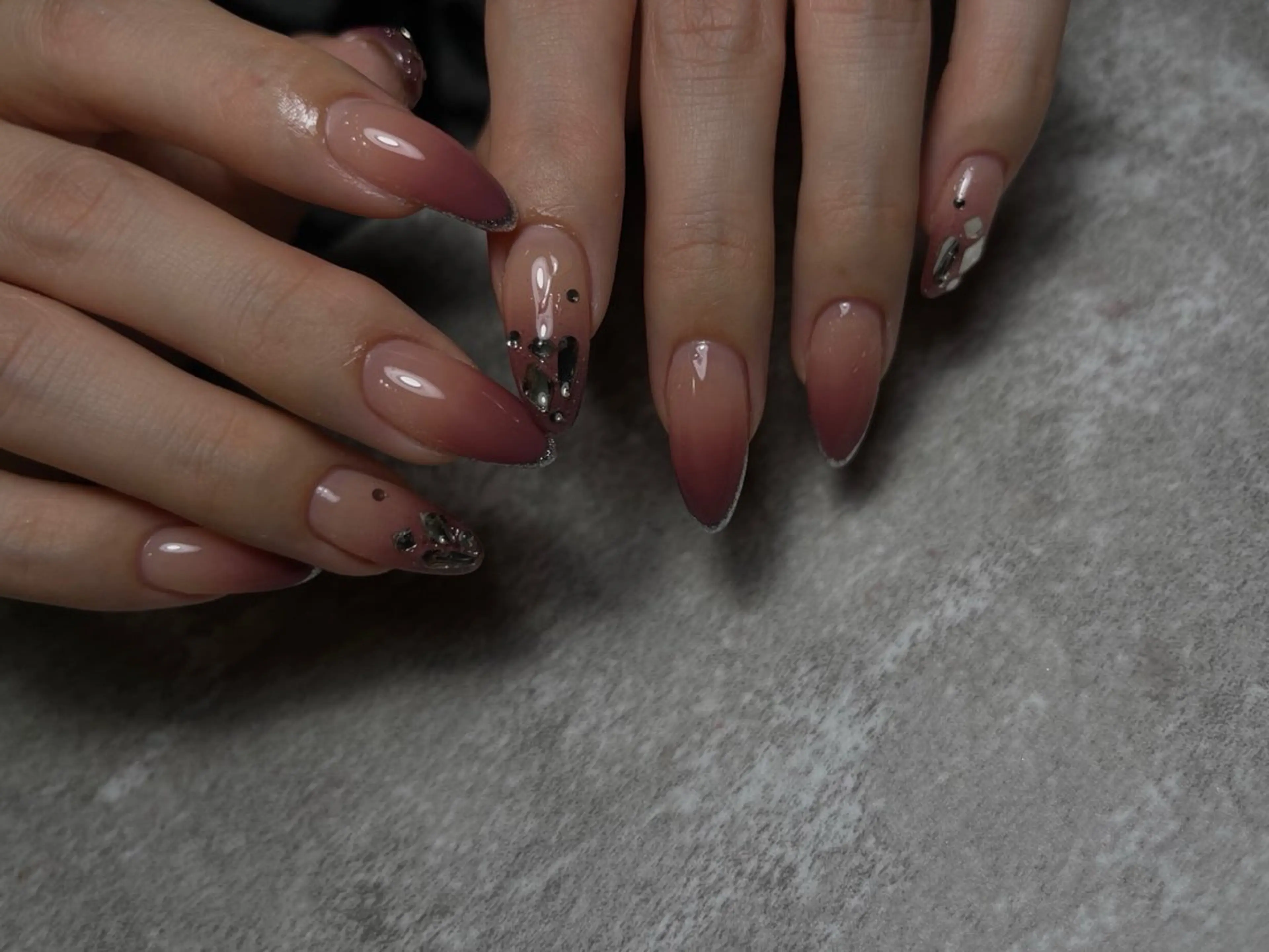 ネイル ハンドネイル ハンドケア nail salon kukuna所属・ワンホン/韓国 nail 大阪アメ村のネイルデザイン