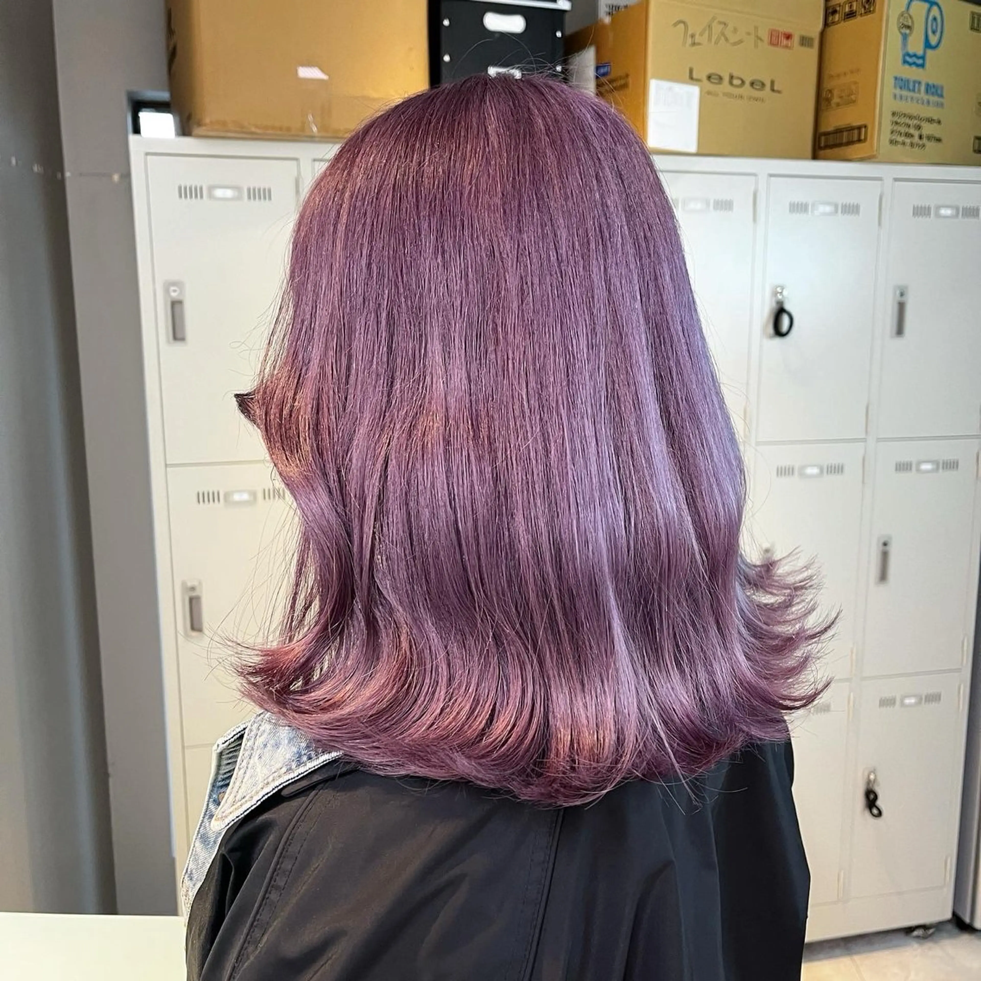 ミディアム カラー ヘアカラー トリートメント ブリーチカラー 🩵MIZUKIのヘアスタイル