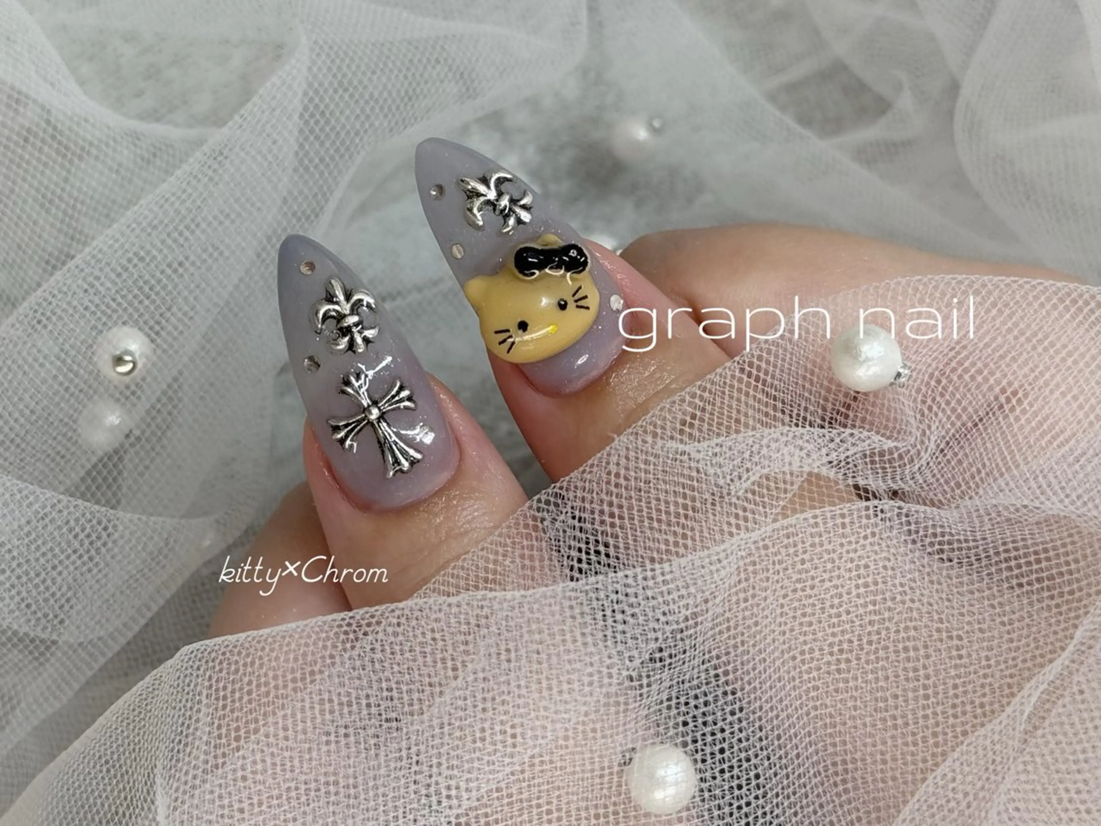 ネイル graph nail【グラフ ネイル】所属・graphnail‪ ‪‪❤︎‬manaのネイルデザイン