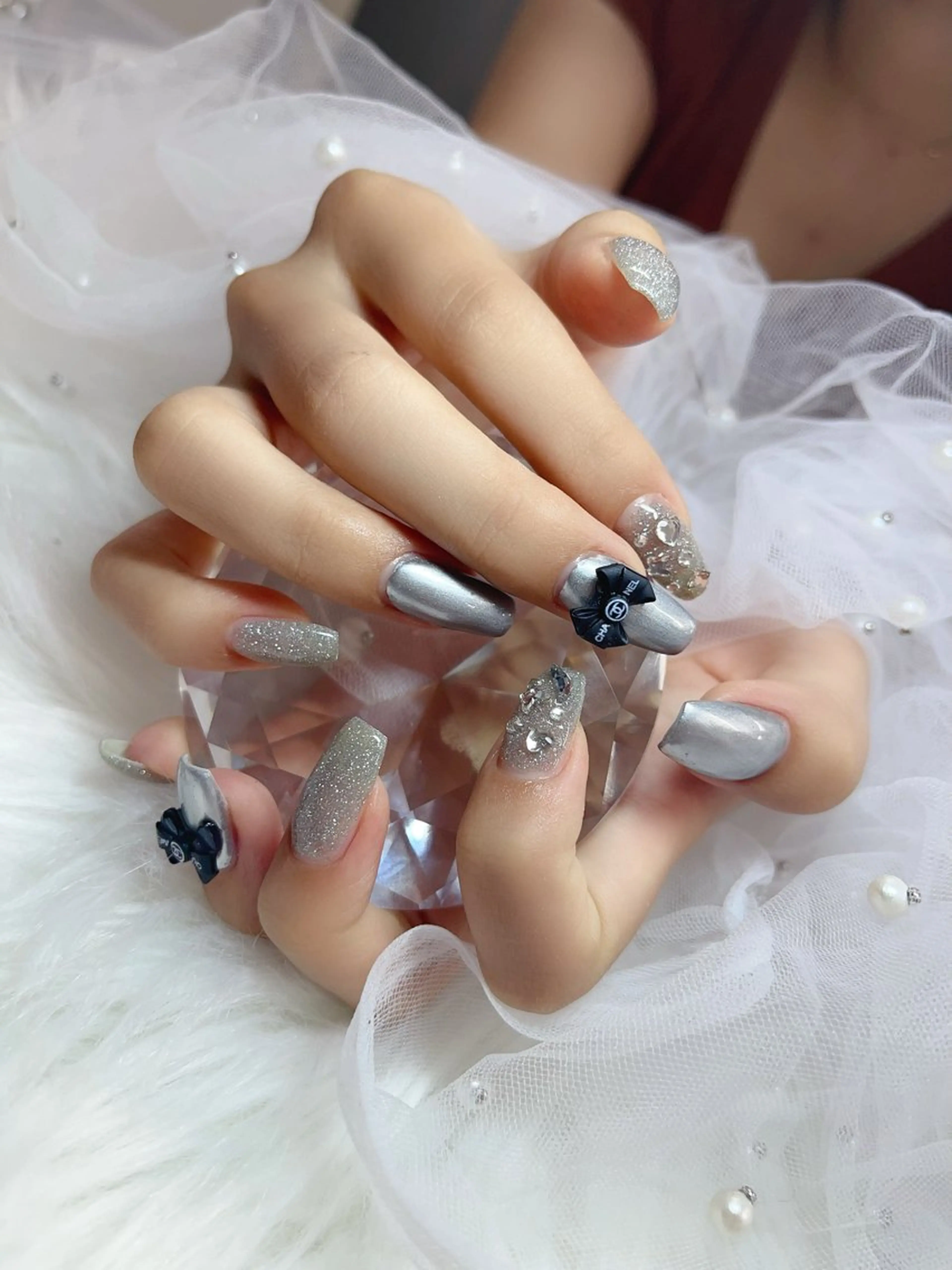 ネイル ラメ(グリッター) nail  salon  AI所属・nail salon AIのネイルデザイン