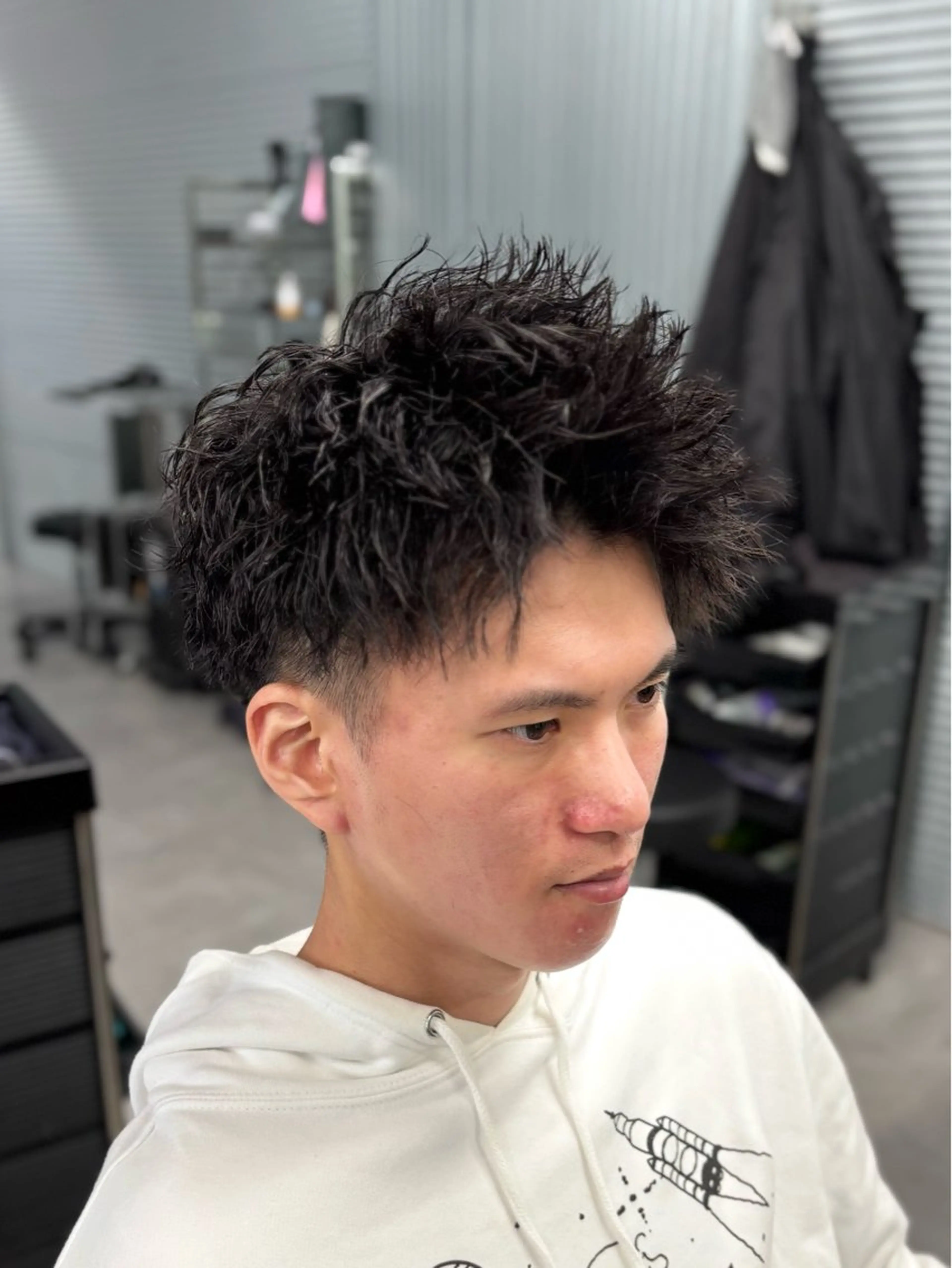 メンズカット＋眉カットの写真