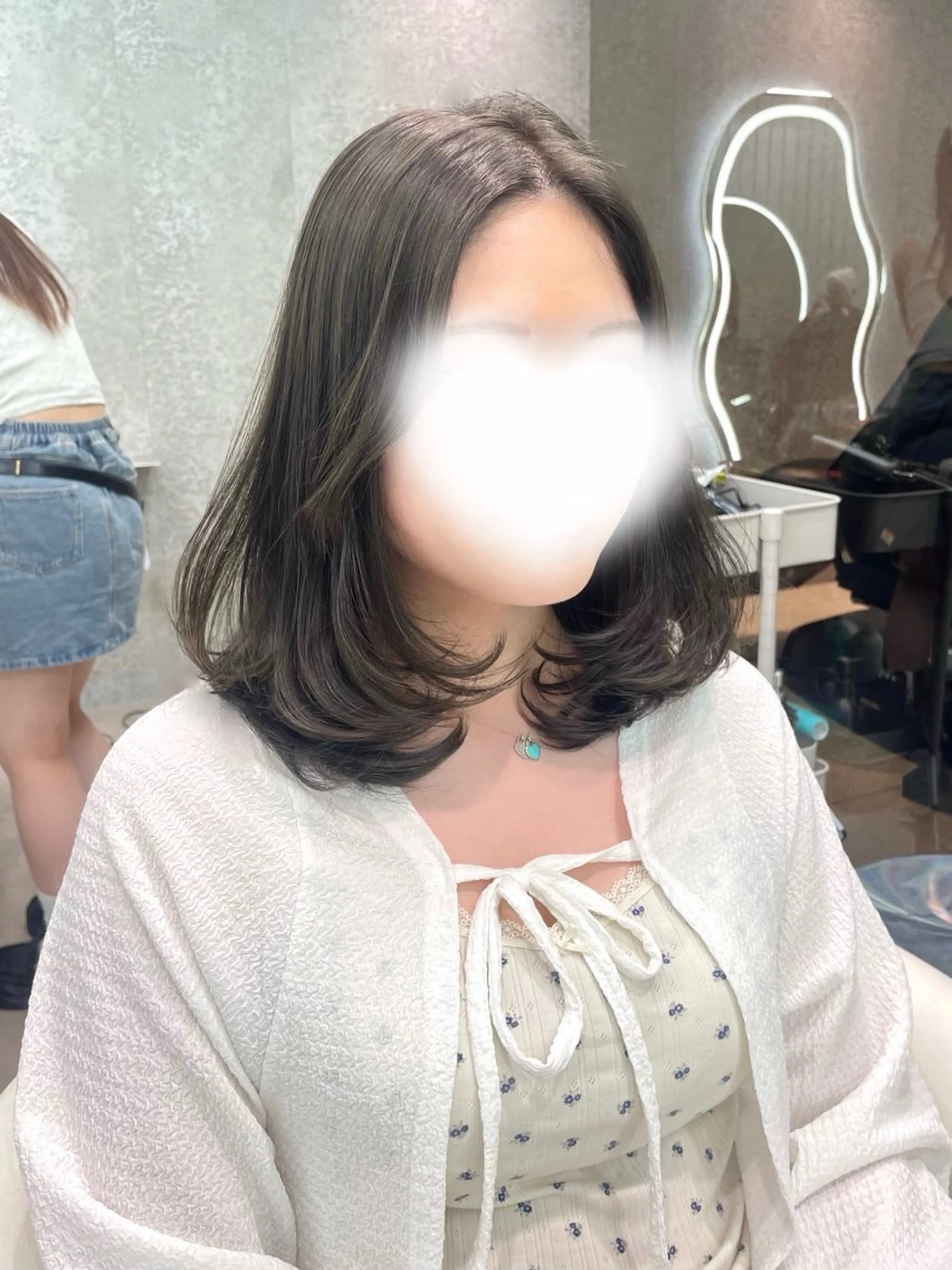 ミディアム カット トリートメント 大宮🤍縮毛矯正 レイヤー🪽なるのヘアスタイル