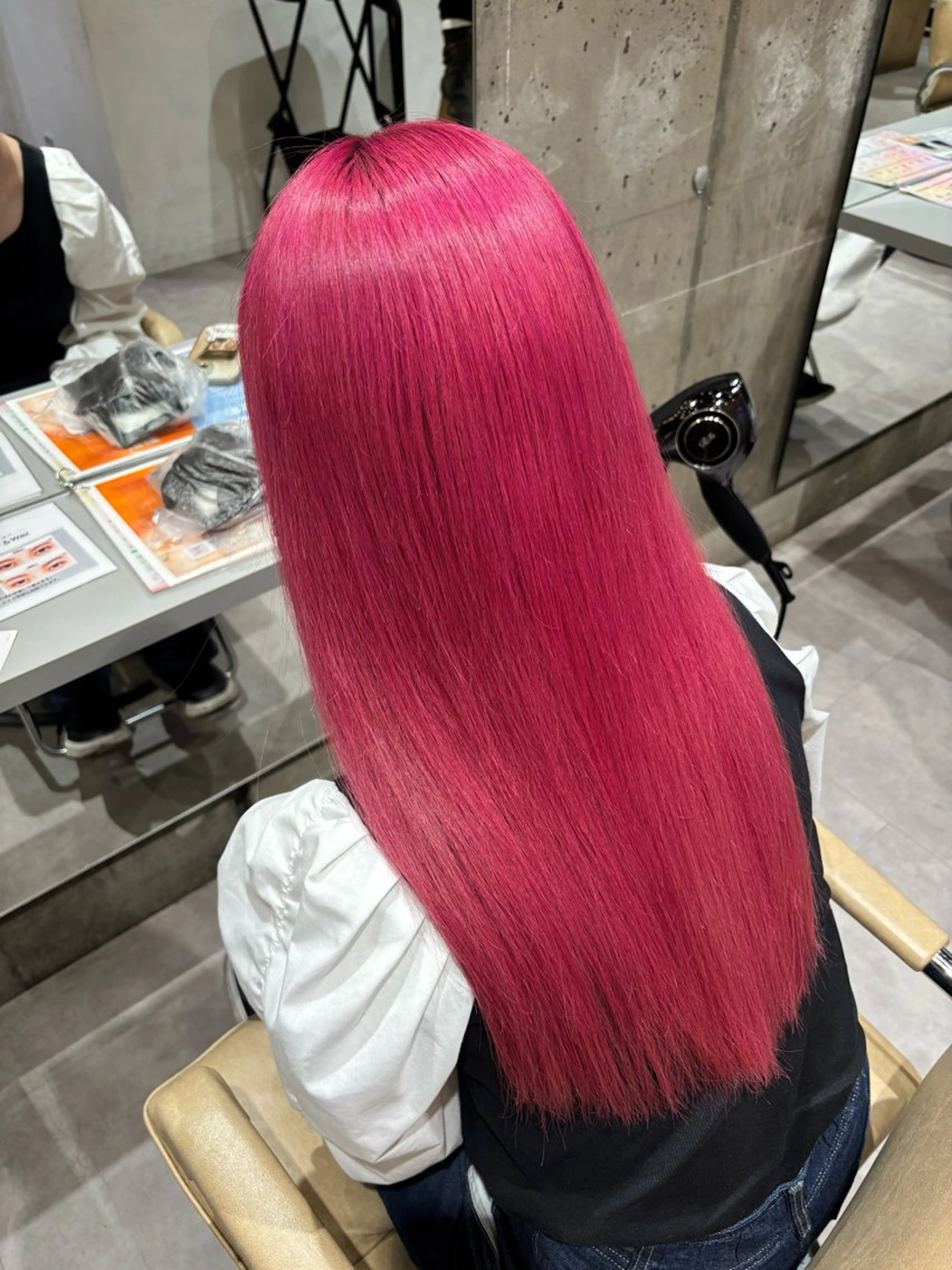 ロング カット ヘアカラー トリートメント 無料カット募集中🌷 ちひり𓂃𓈒♡‪のヘアスタイル