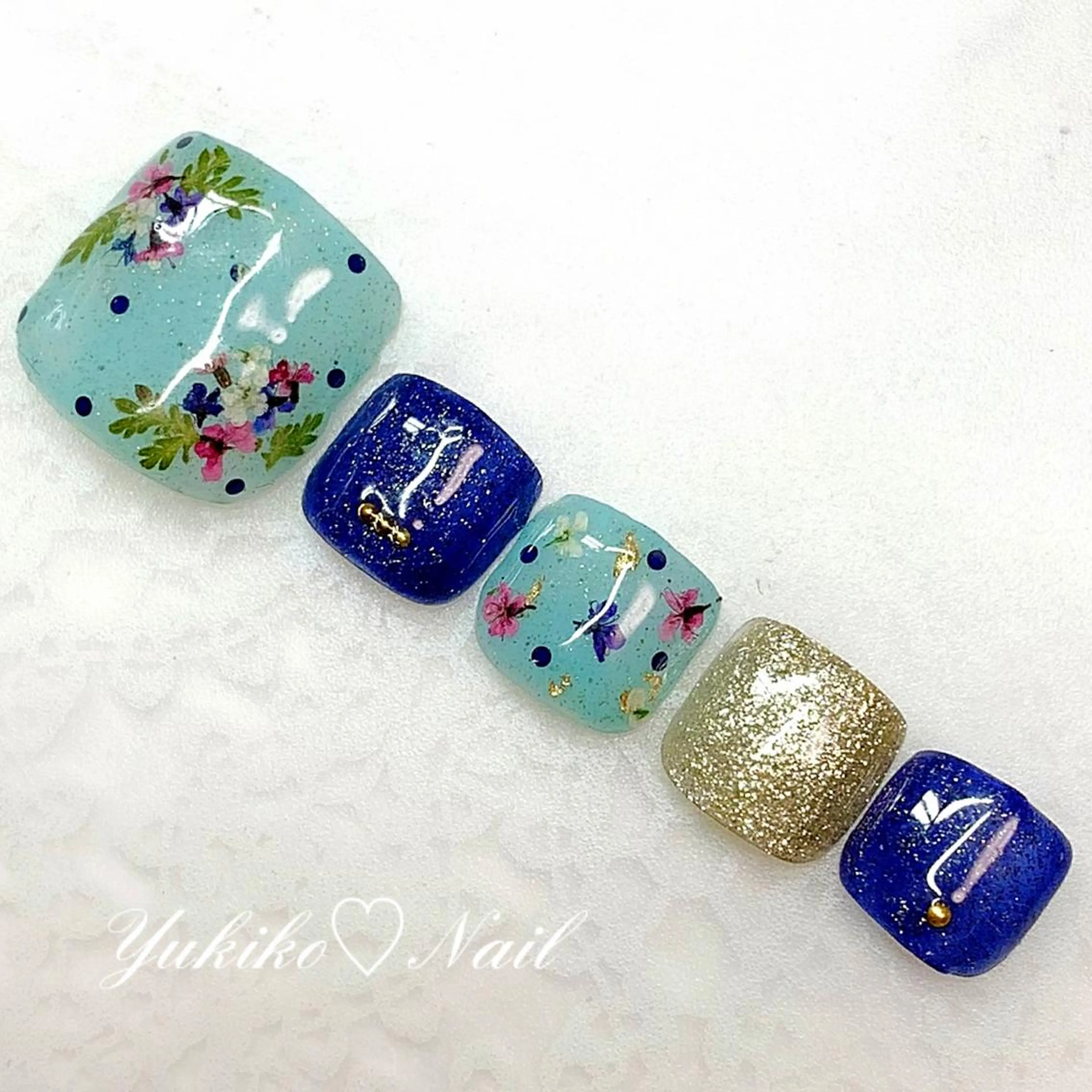 ネイル フットネイル ユキコ ネイルのネイルデザイン