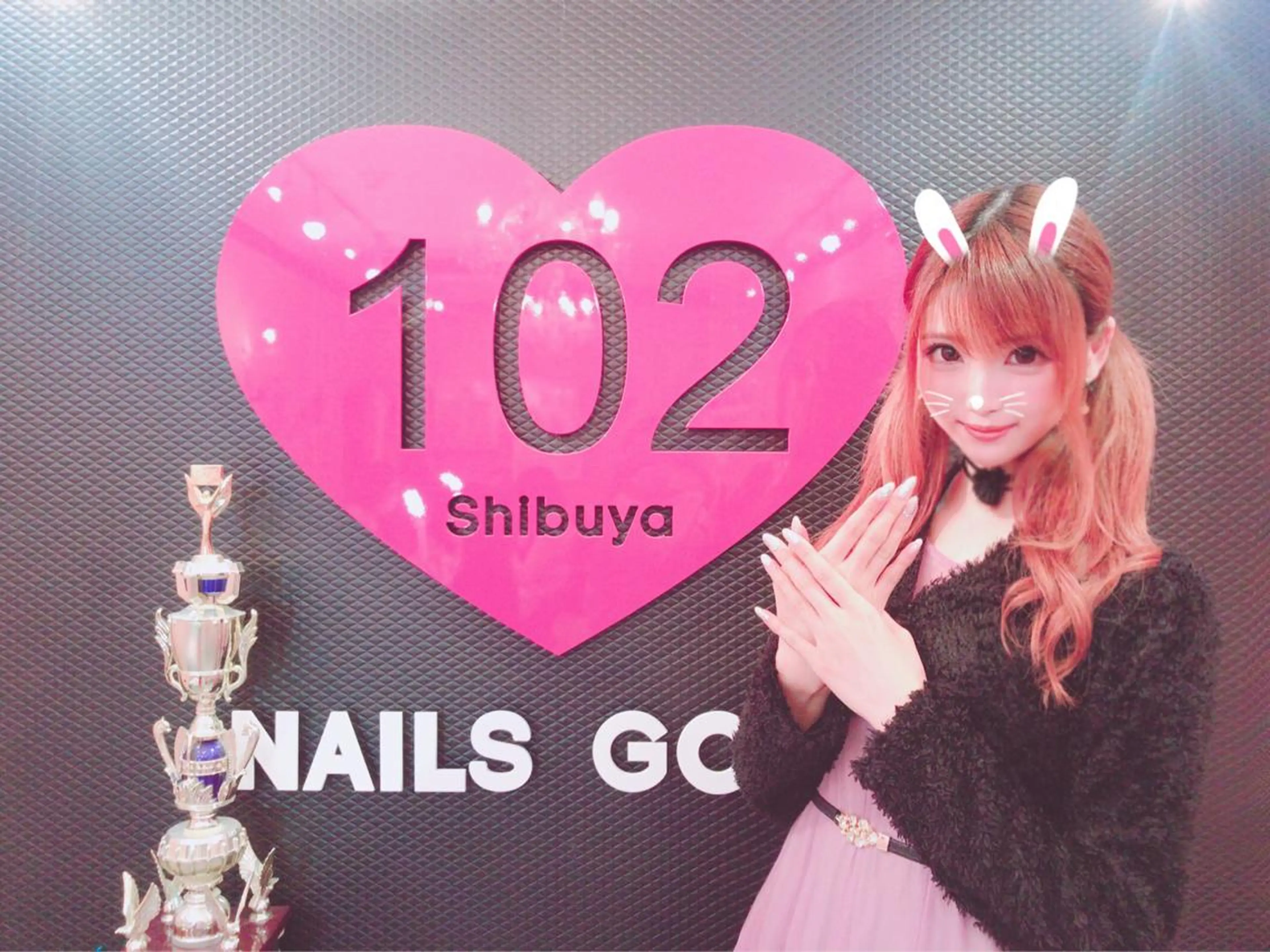 セミロング カラー キッズ ネイル NAILSGOGO shibuyaのネイルデザイン