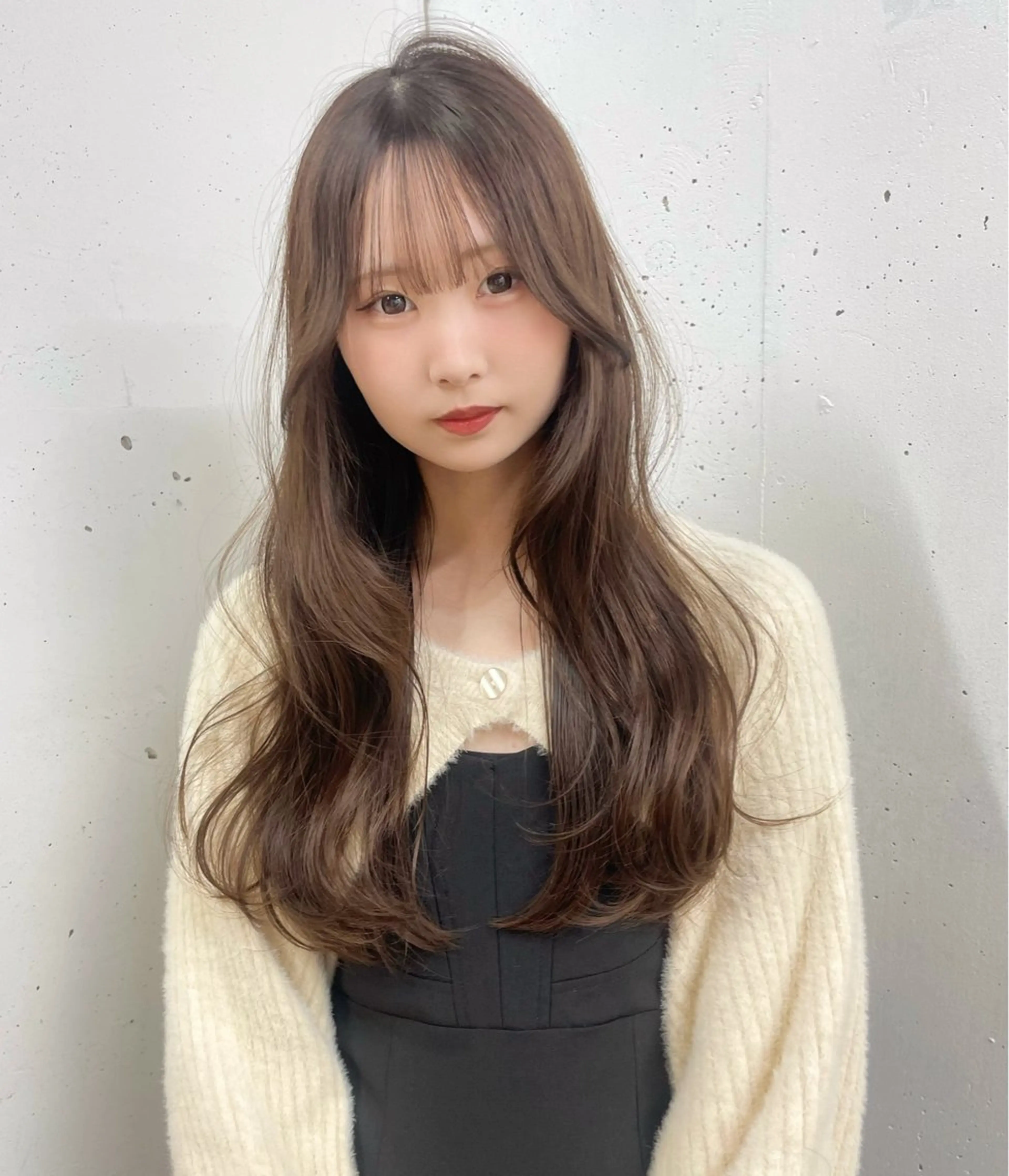 ロング カット レイヤーカット/ 縮毛矯正/ミサキ💐のヘアスタイル