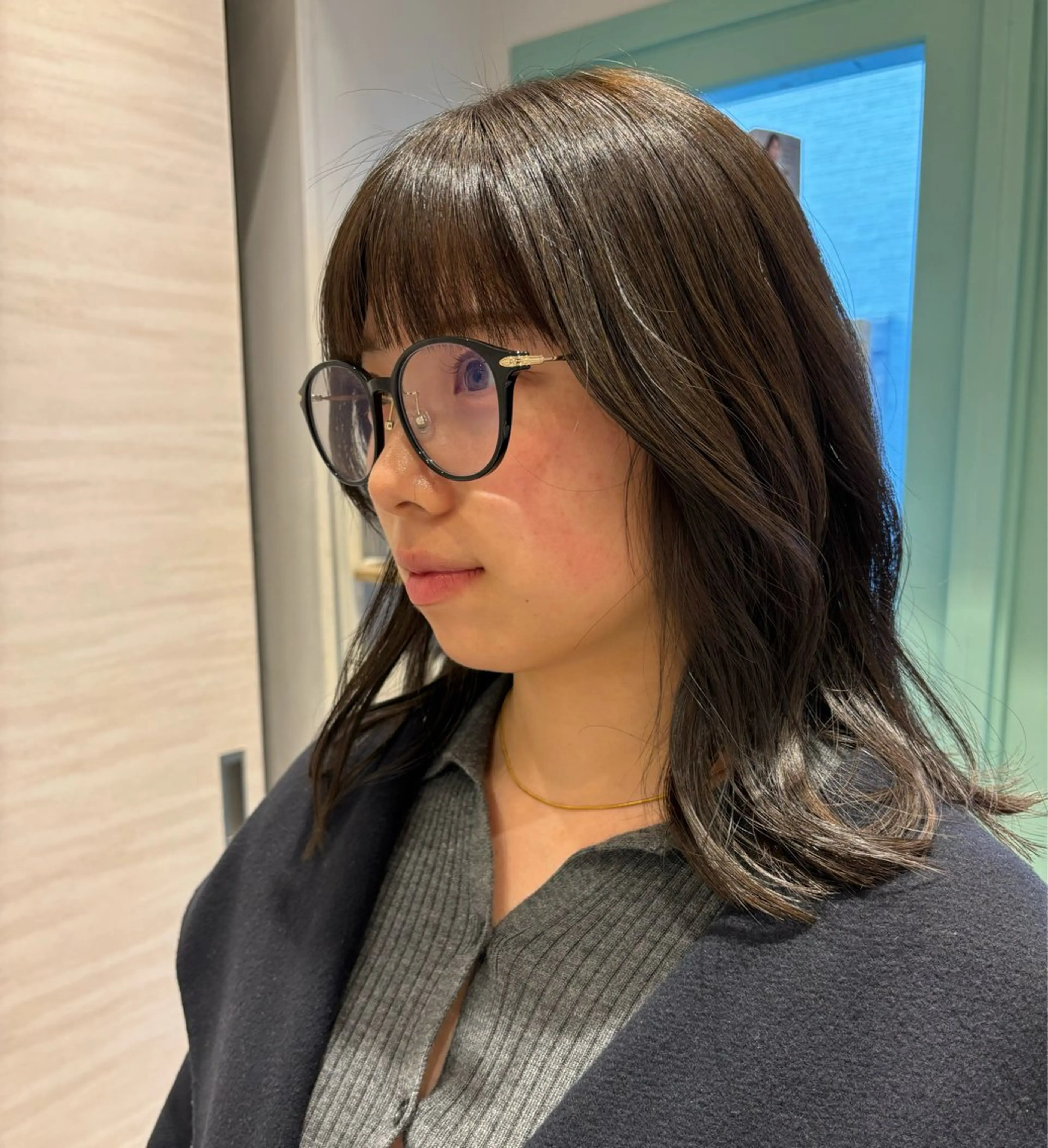 ミディアム ボブ／ミニボブ／ akaneのヘアスタイル