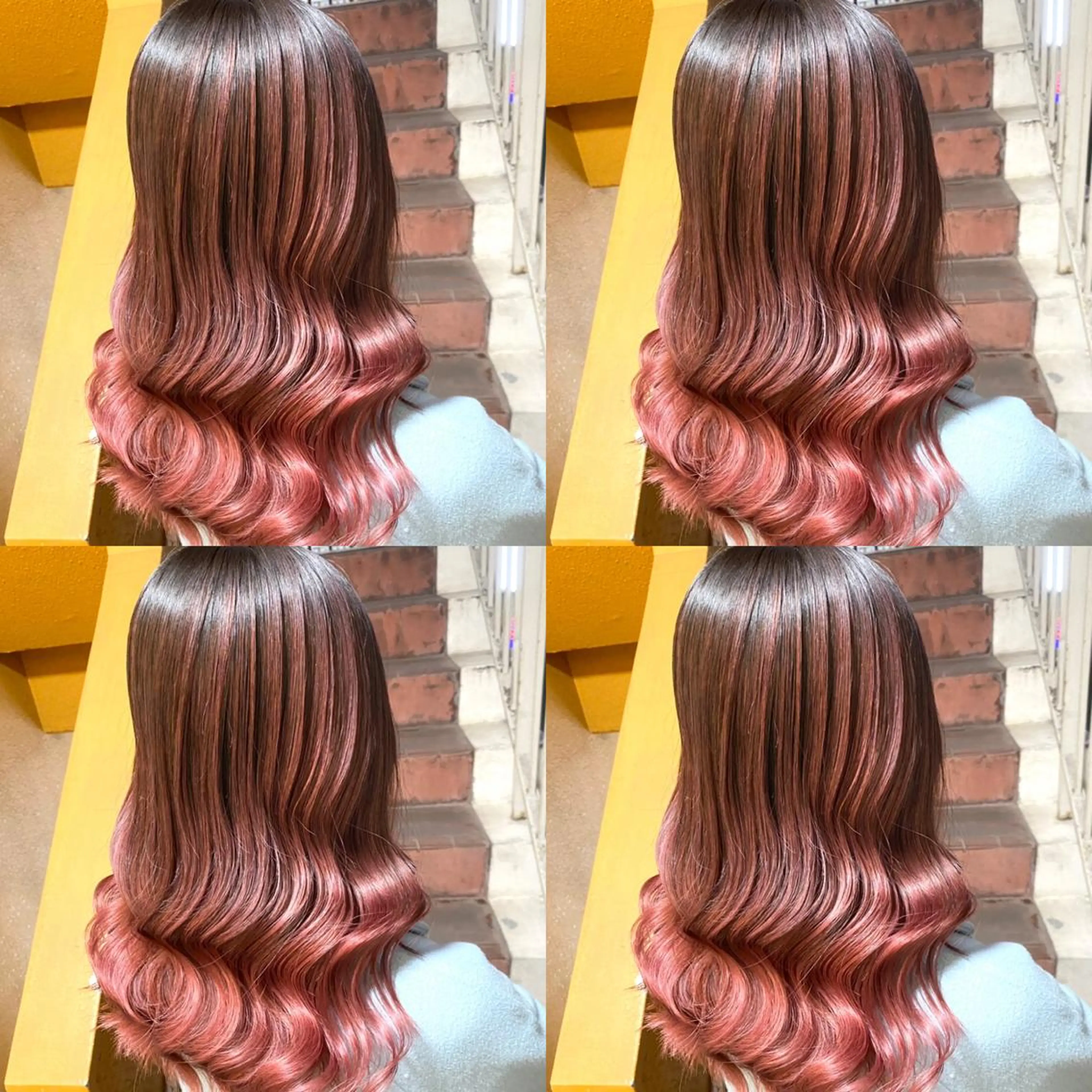 セミロング カラー セミロングパーマ アッシュ ベージュカラー ハイライトカラー ハイトーンカラー カット トリートメント ご予約 宜しくお願いします!のヘアスタイル