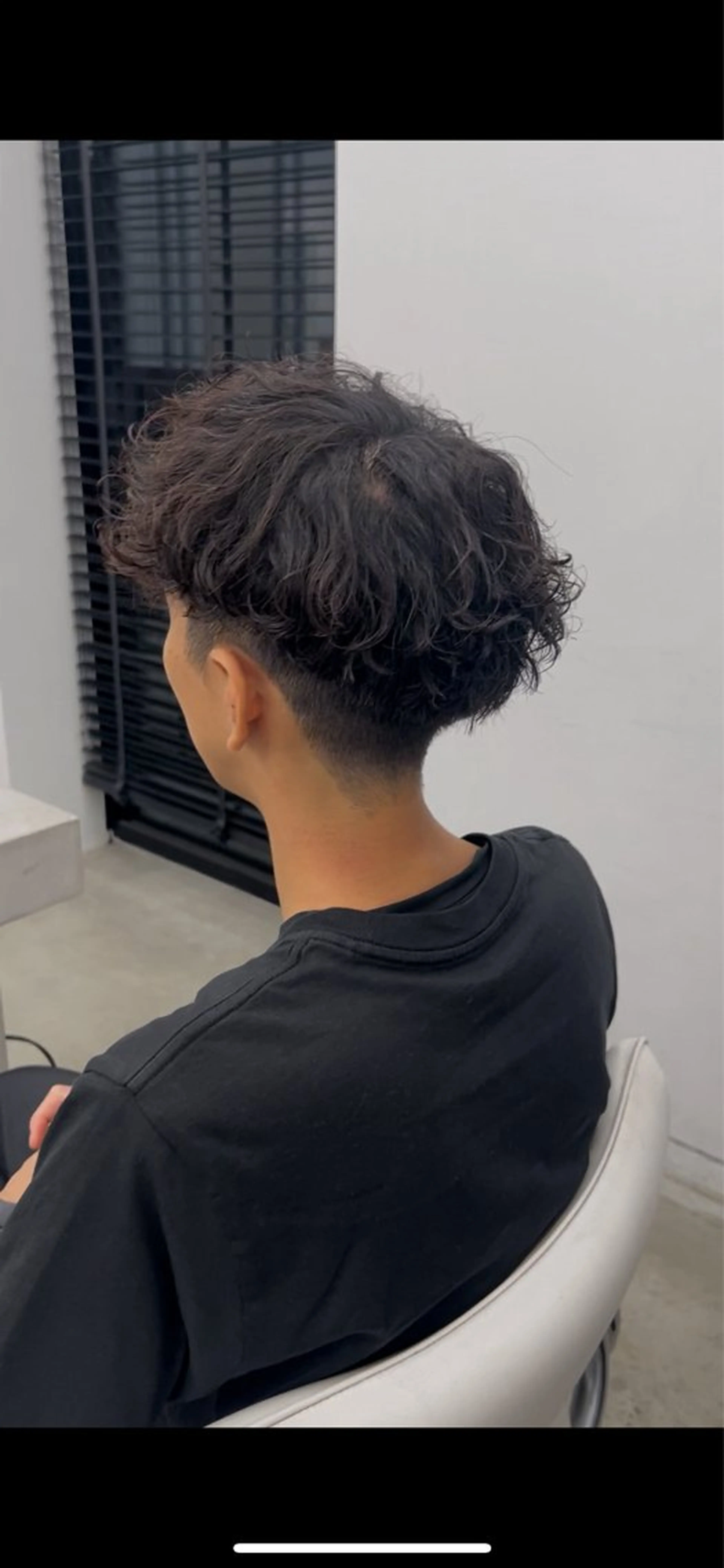 カット+波巻きマッシュの写真