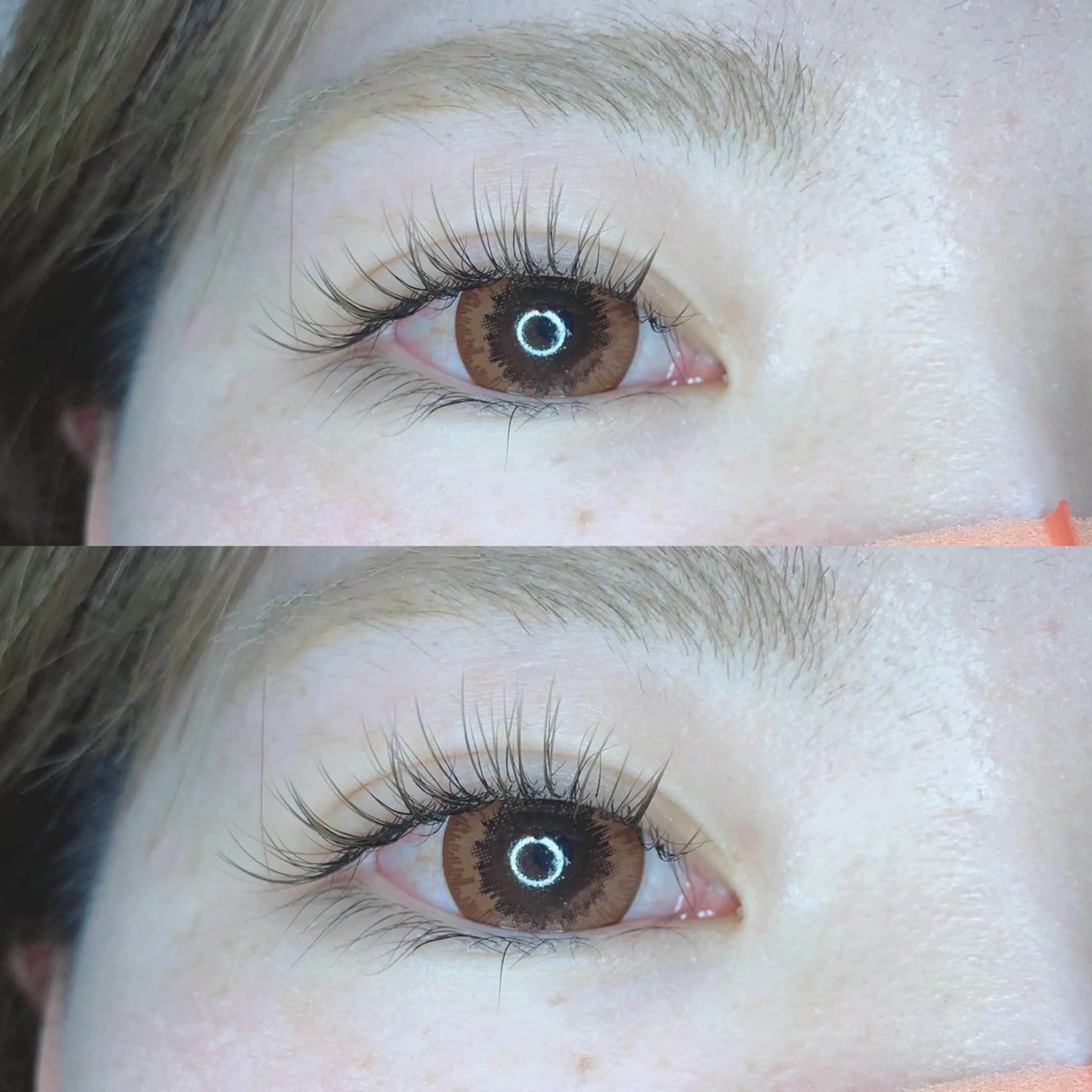 マツエク・マツパ 目尻長め マツエク パーフェクトウィンク ちぢいわみのりのマツエク・マツパデザイン