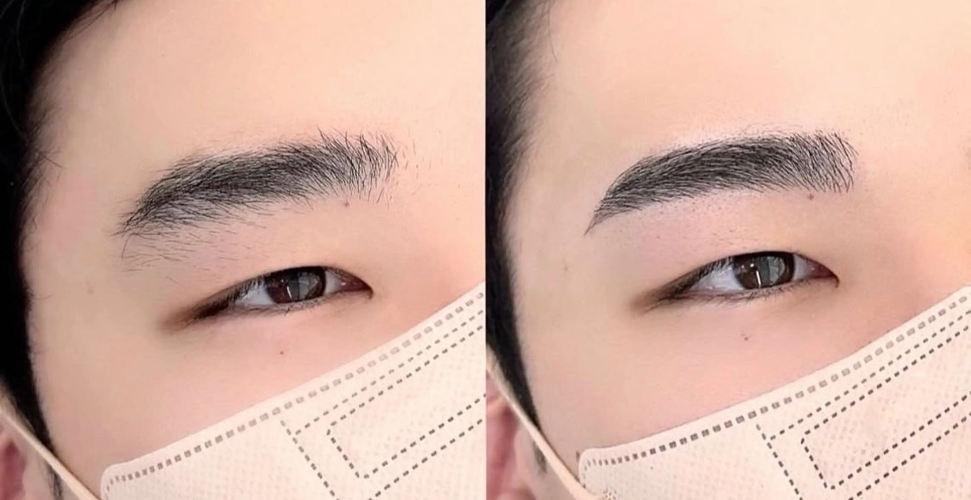 メンズ眉WAXの写真