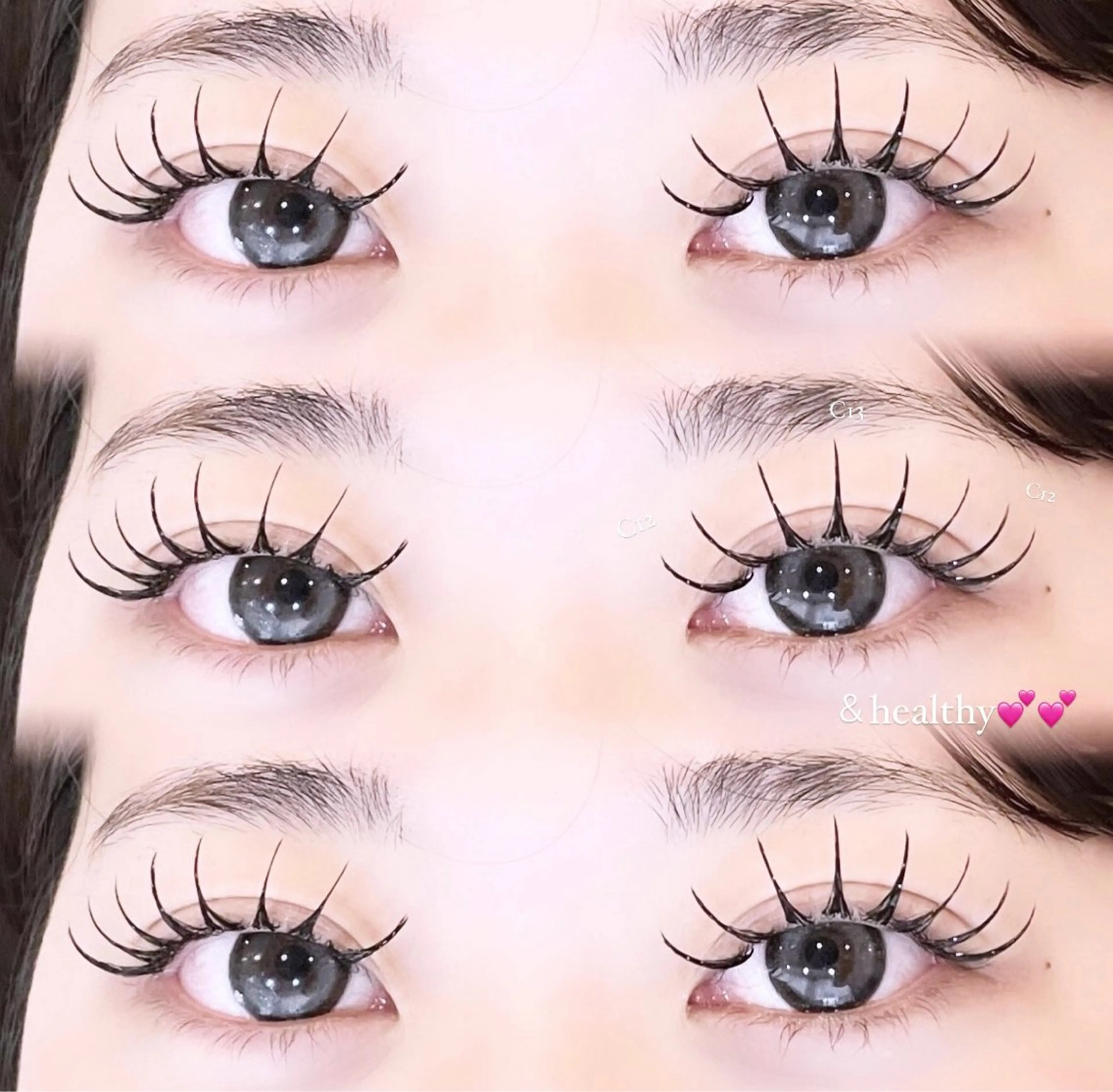 マツエク・マツパ バインドロック マツエク 🎀millie ainee♡田畑🎀のマツエク・マツパデザイン