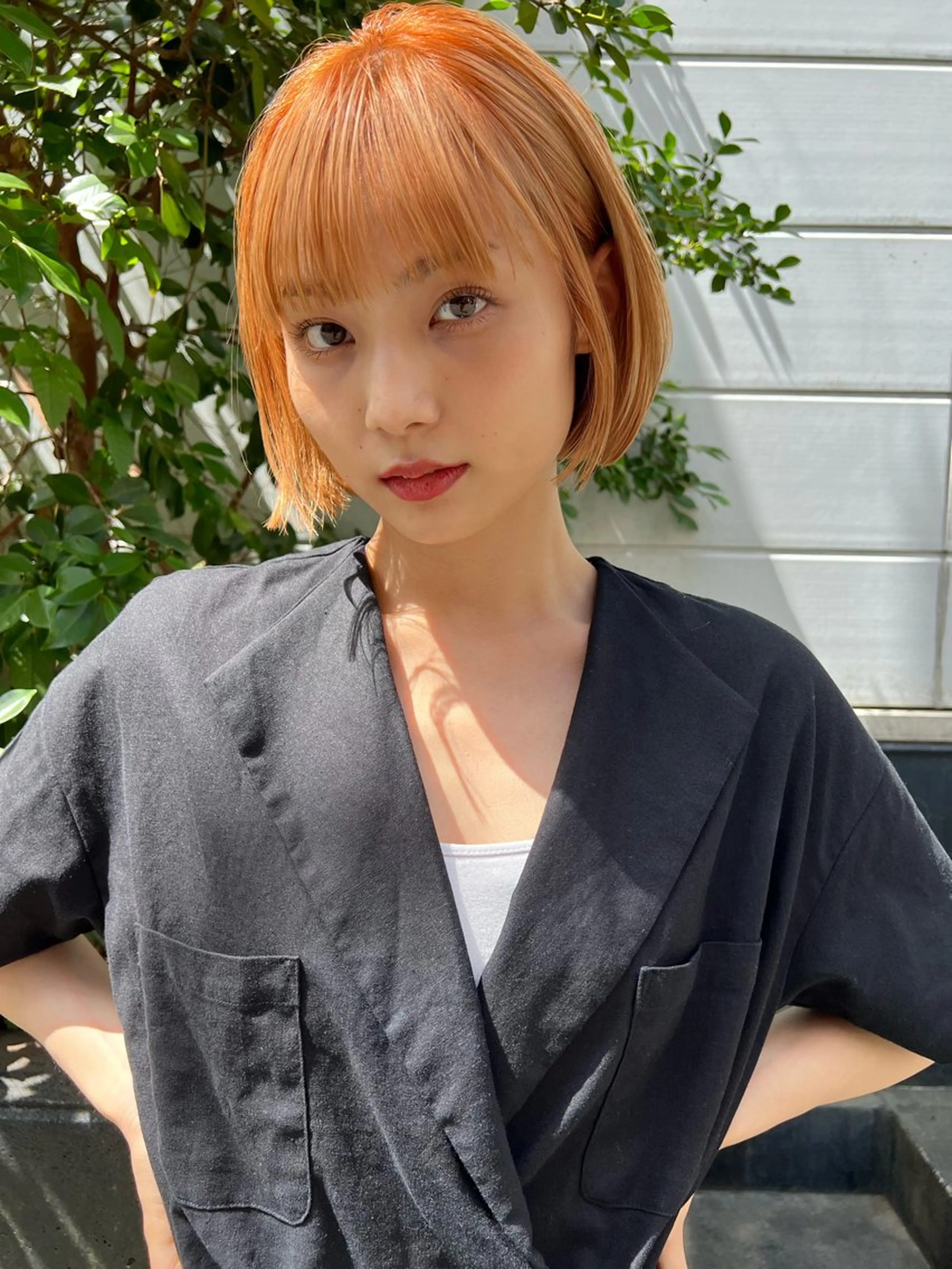 カット+ブリーチ+カラー+トリートメントの写真