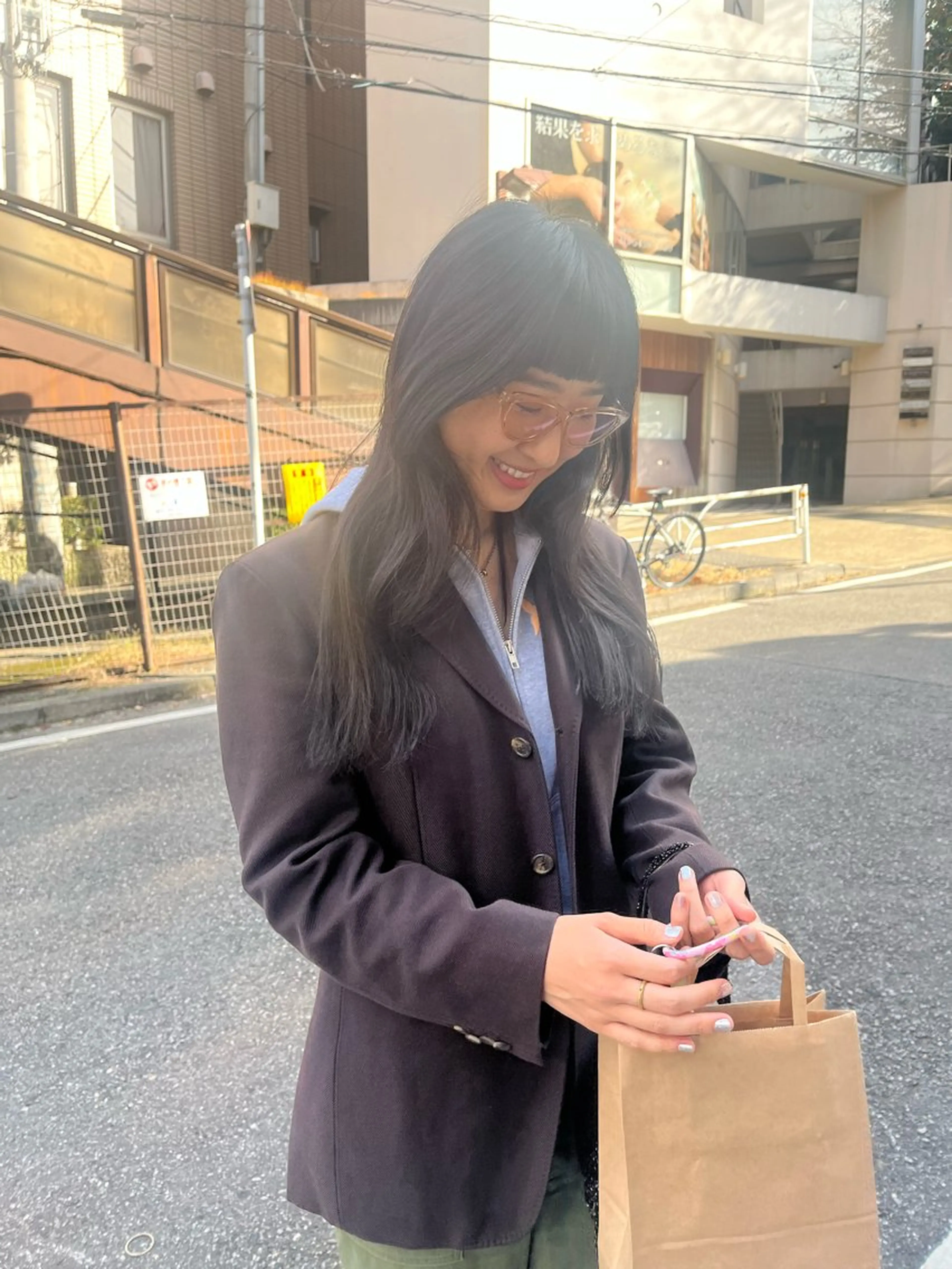 ロング 🦮shiori アイドルオタク🦮のヘアスタイル