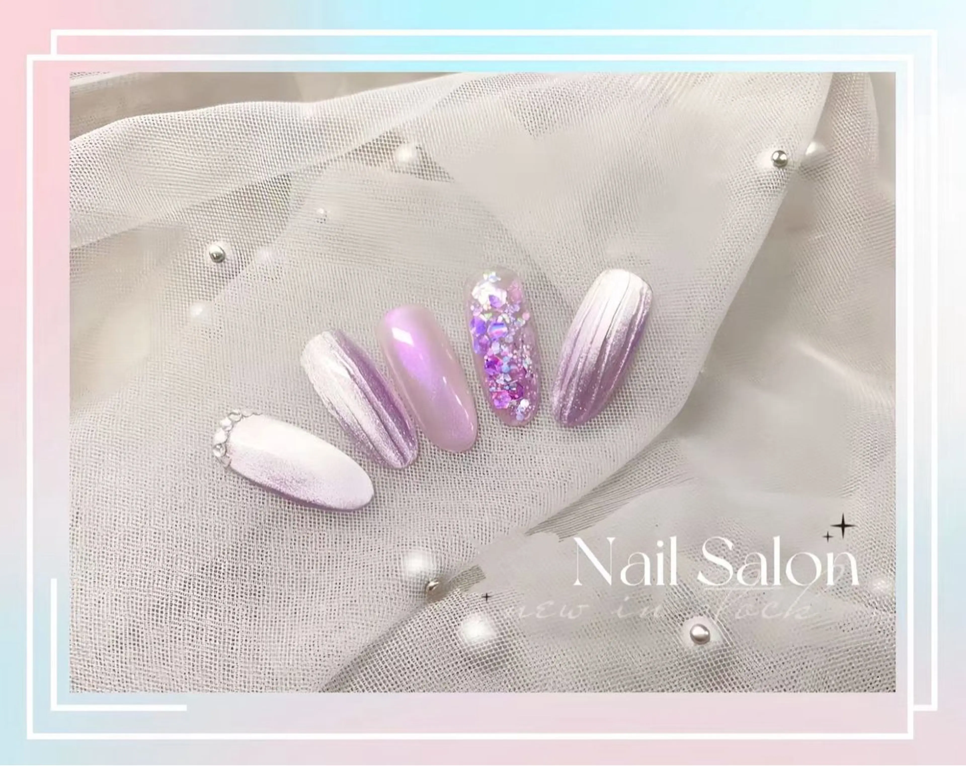 ネイル ハンドネイル Lucky Nail もものネイルデザイン