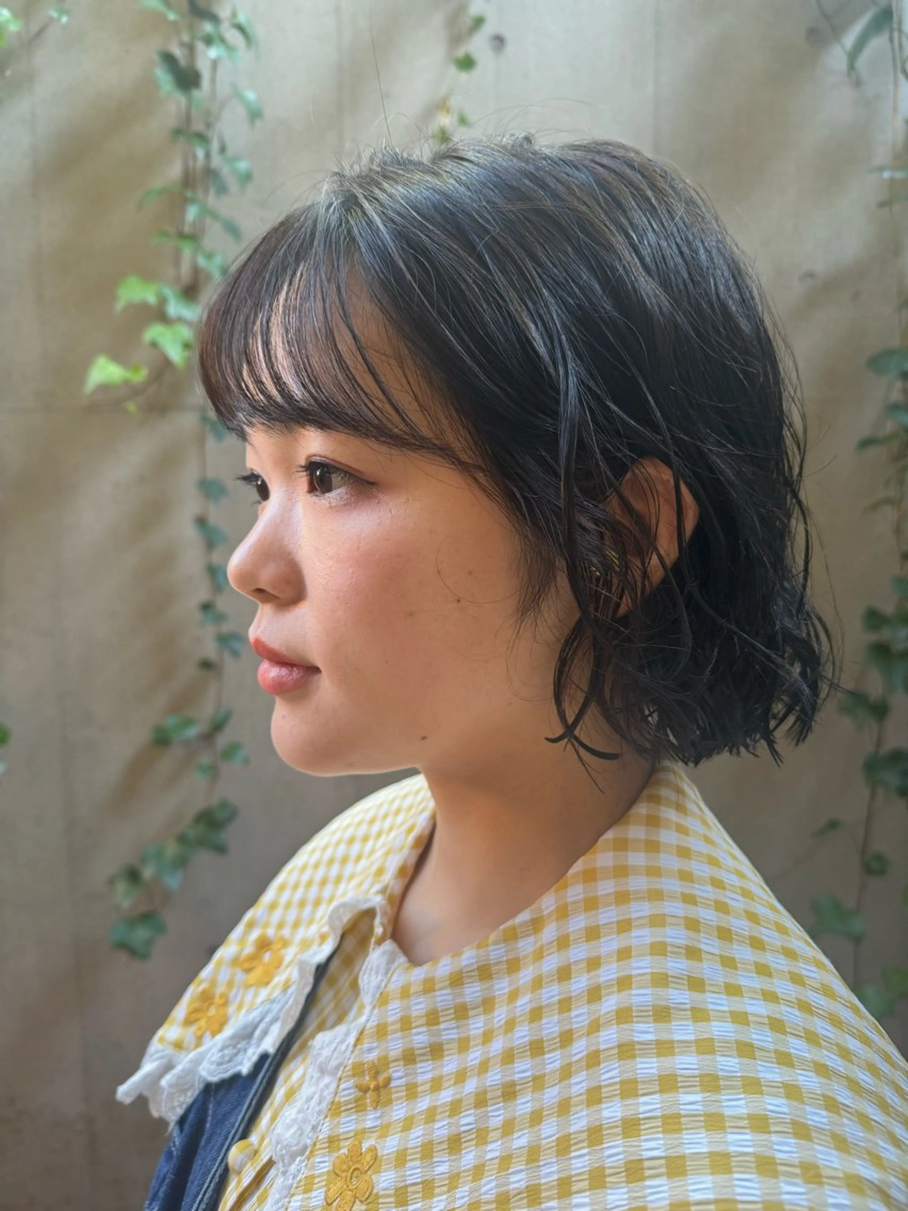 ショート パーマ カット パーマ トリートメント ボブ/ショート 吉田竣のヘアスタイル