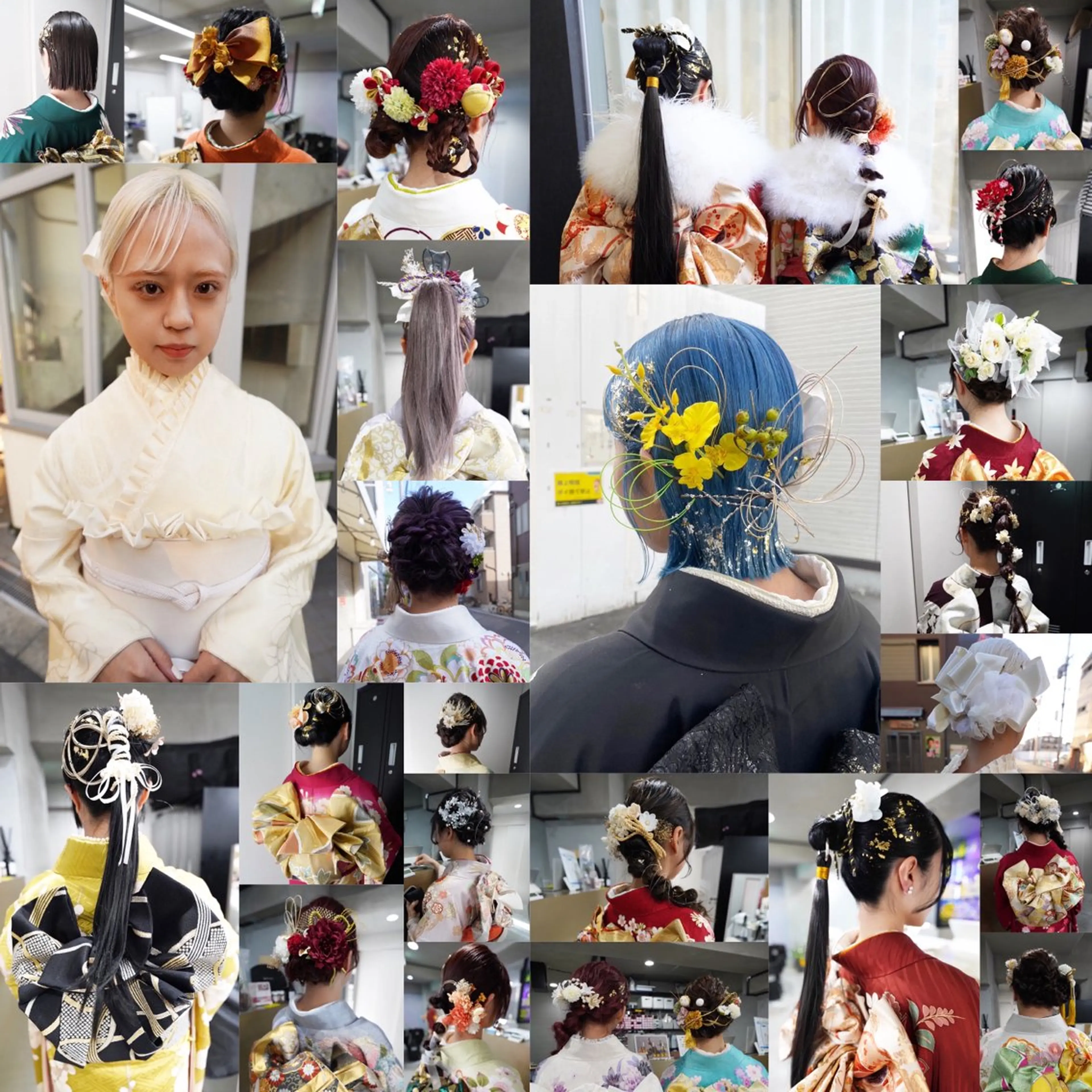 成人式　セット＋着付け＋メイクの写真