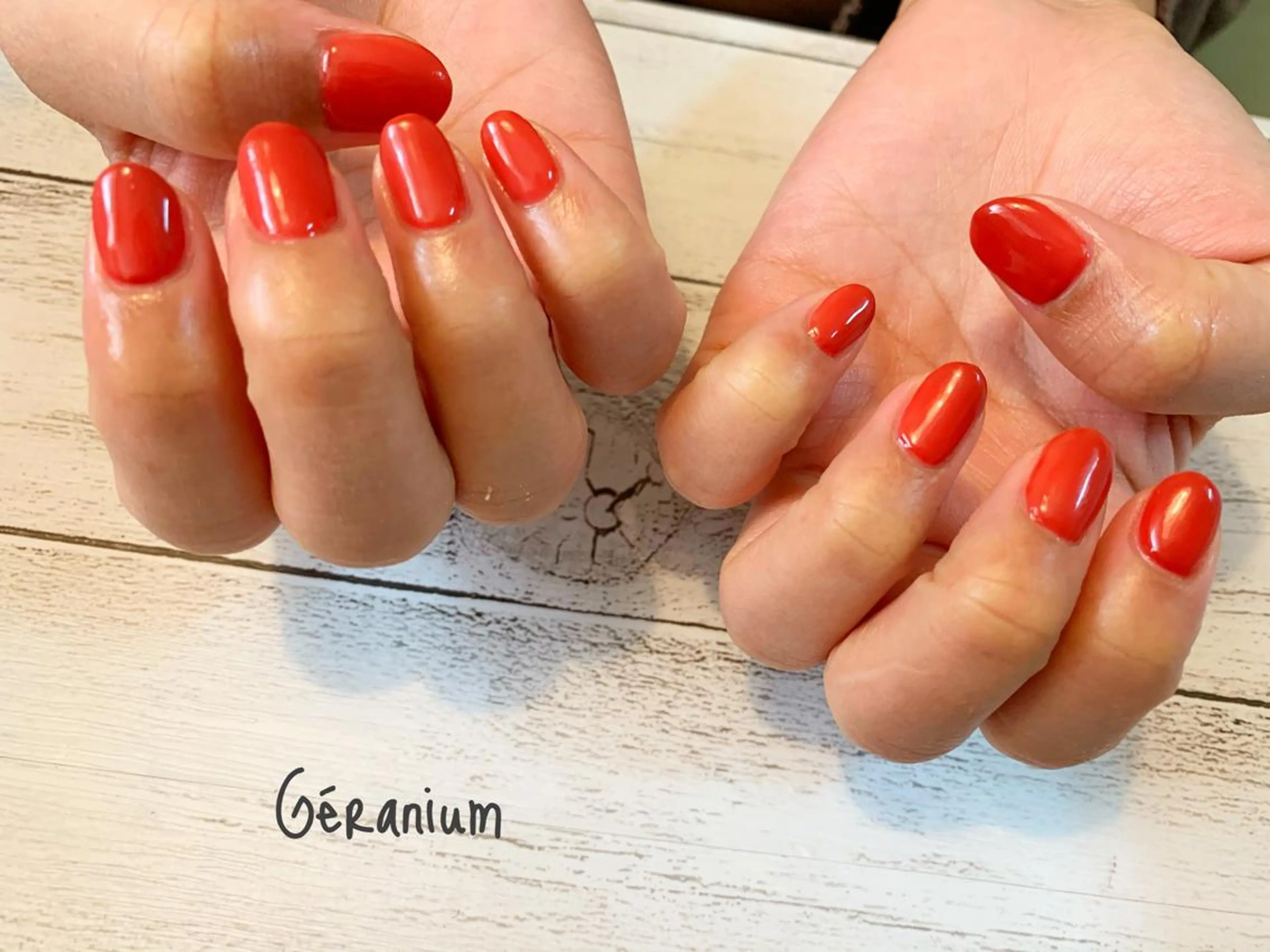 ネイル ハンドネイル フットネイル GéRanium Harukaのネイルデザイン