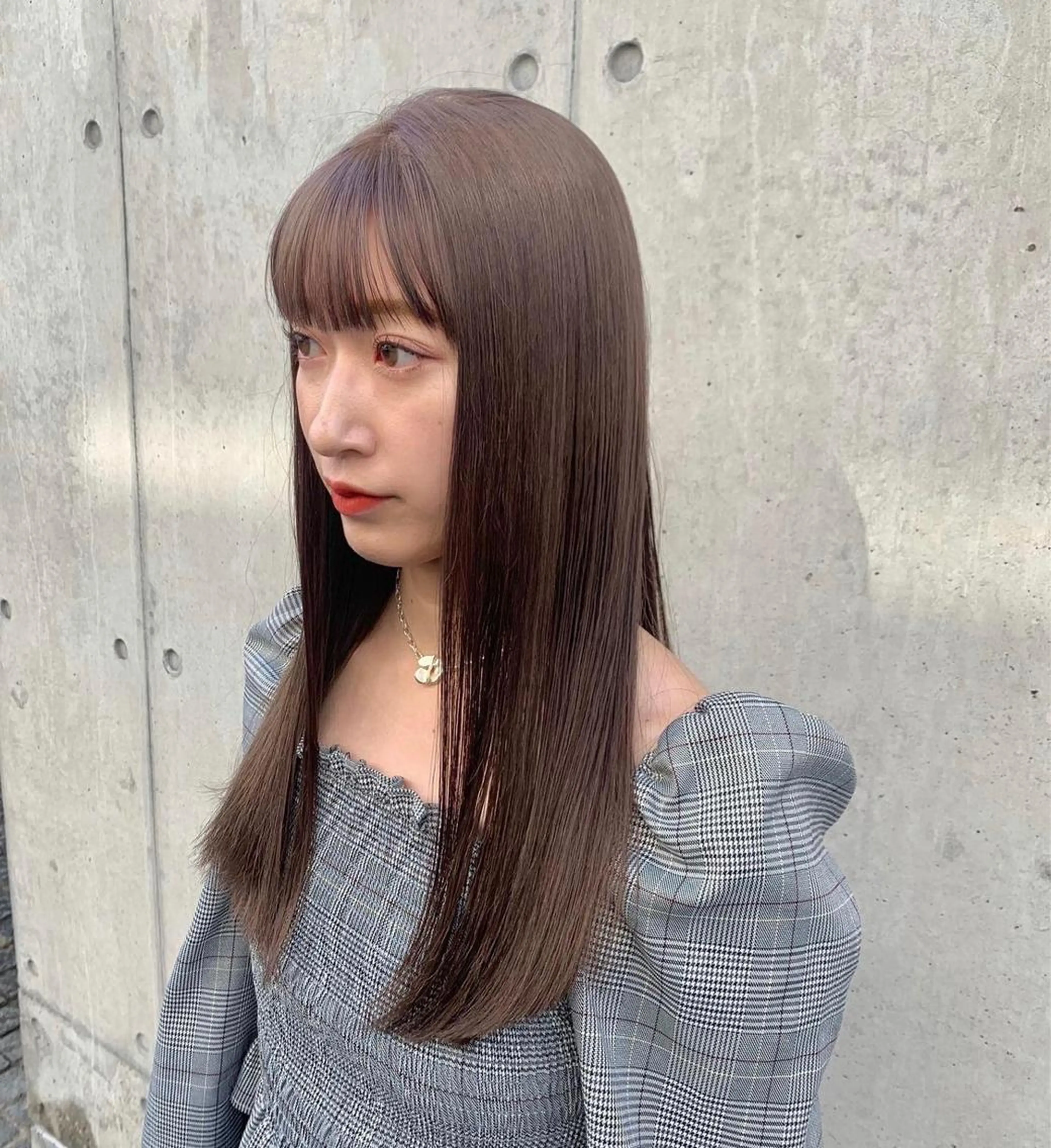 ロング カラー ベージュカラー ブリーチ ヘアカラー トリートメント まろやか透明感カラー ♡MANAのヘアスタイル