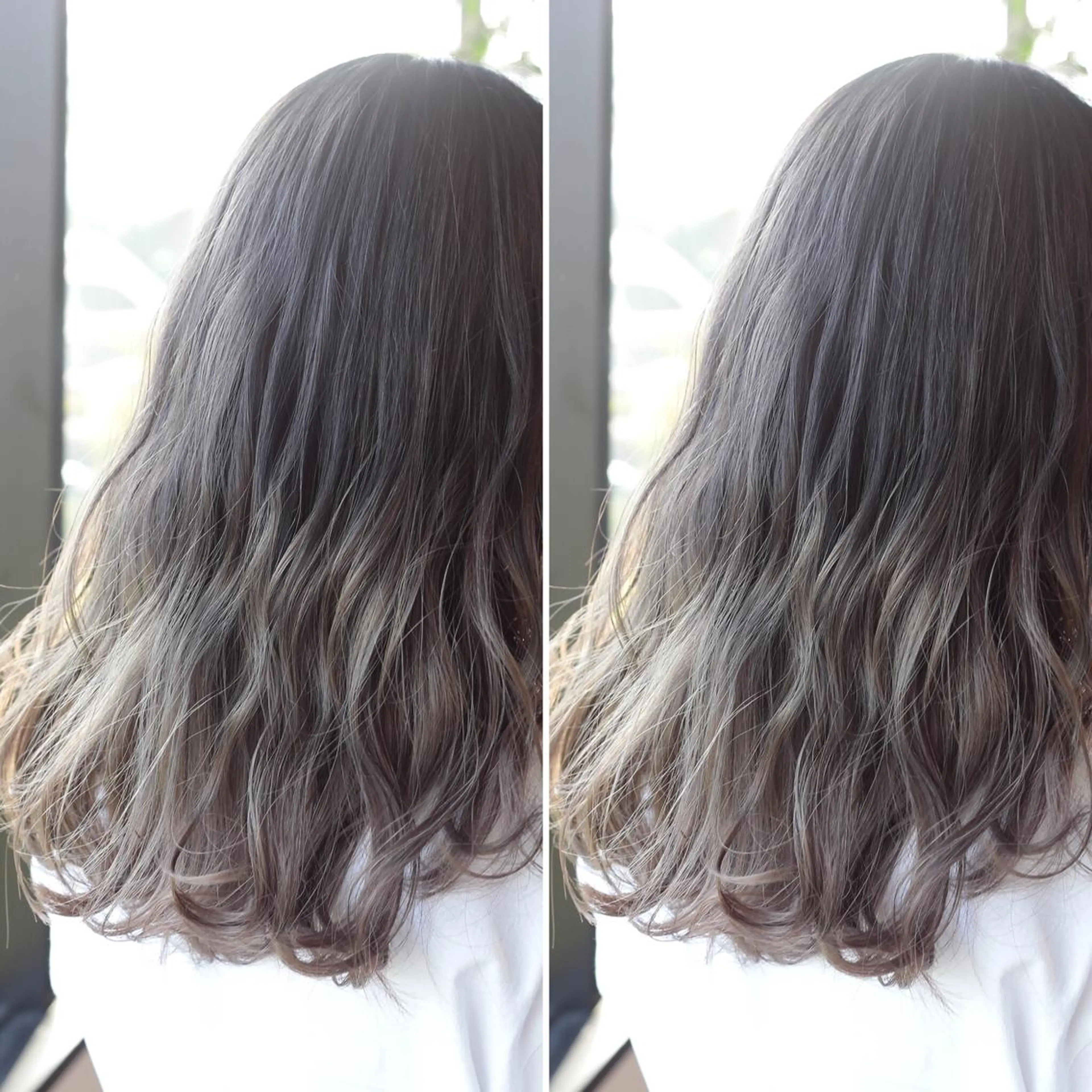 ロング カラー グラデーションカラー ハイトーン/レイヤー /ケアブリーチ石川治のヘアスタイル